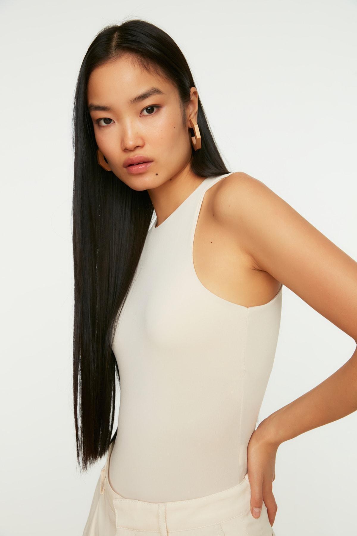 Beige Bodysuit, , large image number 1