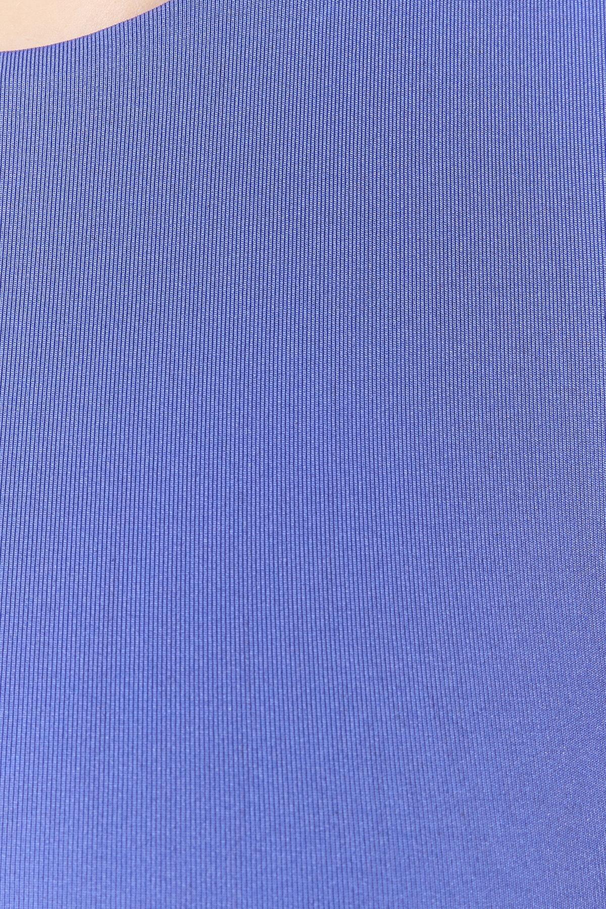 بودي سوت بقصة سليم فت بحمالة حول الرقبة، بنفسجي, Purple, large image number 6