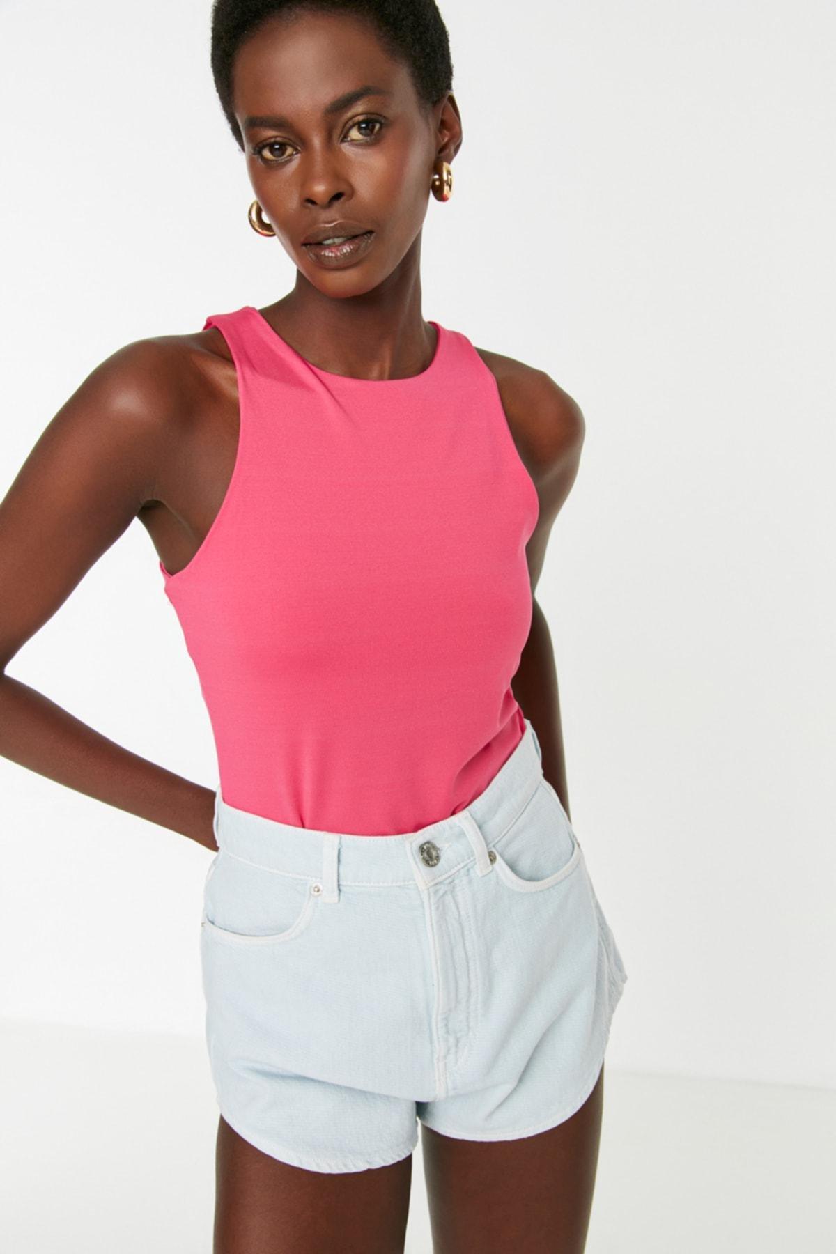 Pink Slim Bodysuit, , large image number 0
