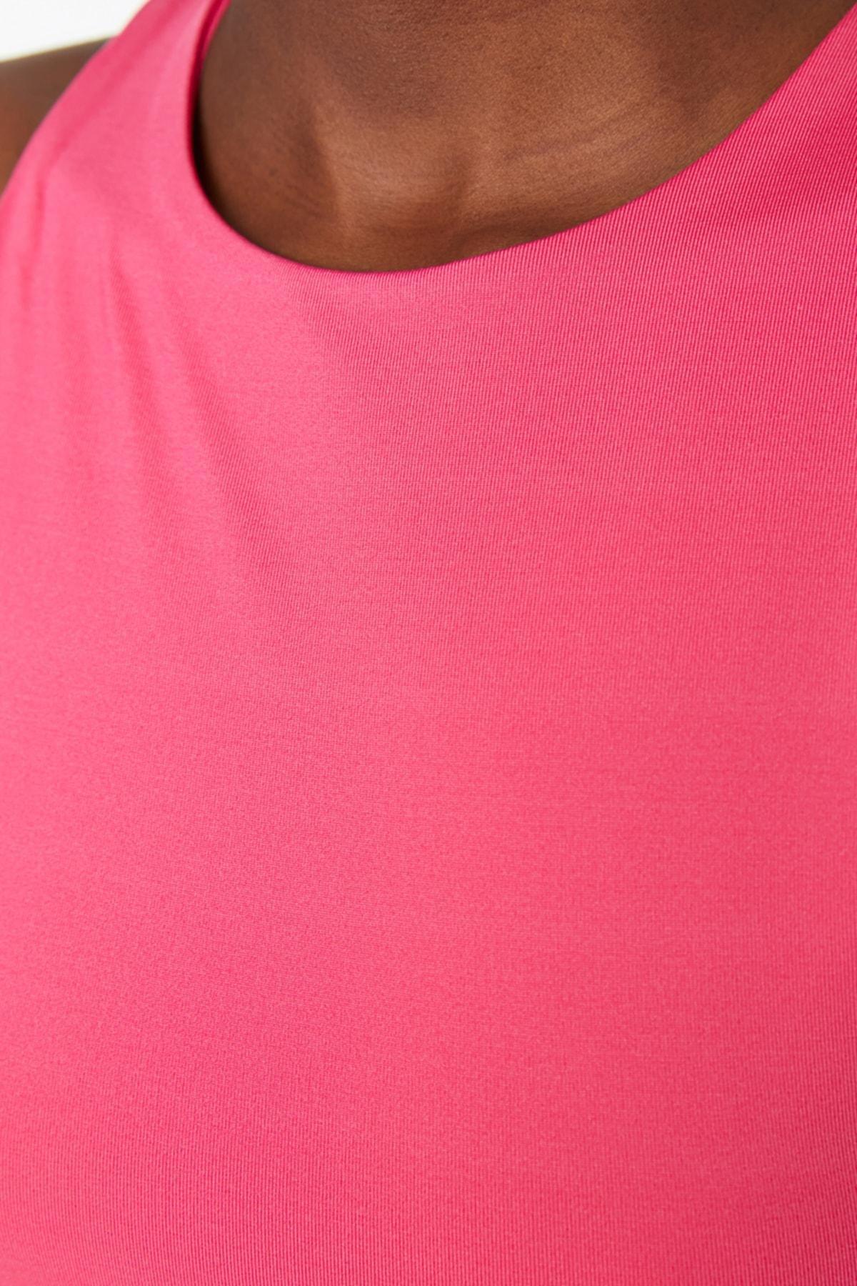 Pink Slim Bodysuit, Pink, large image number 4