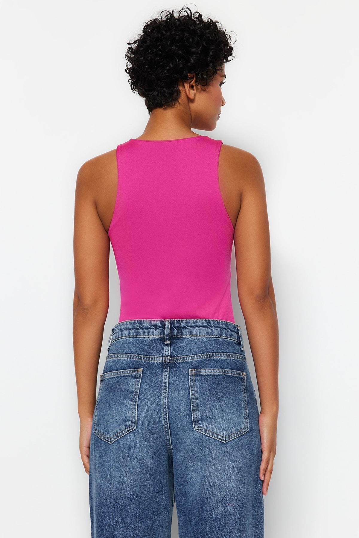 Pink Slim Bodysuit, , large image number 9