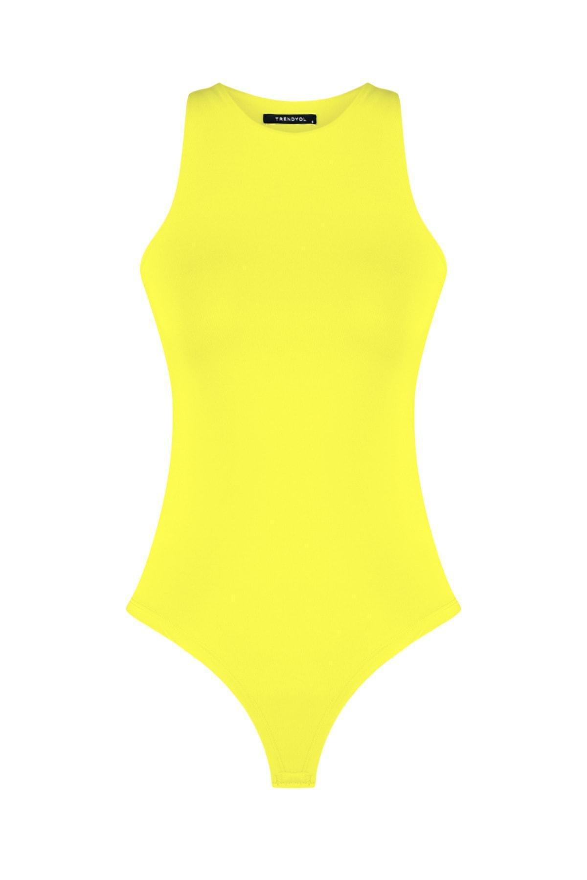 Slim Halterneck Bodysuit, , large image number 5