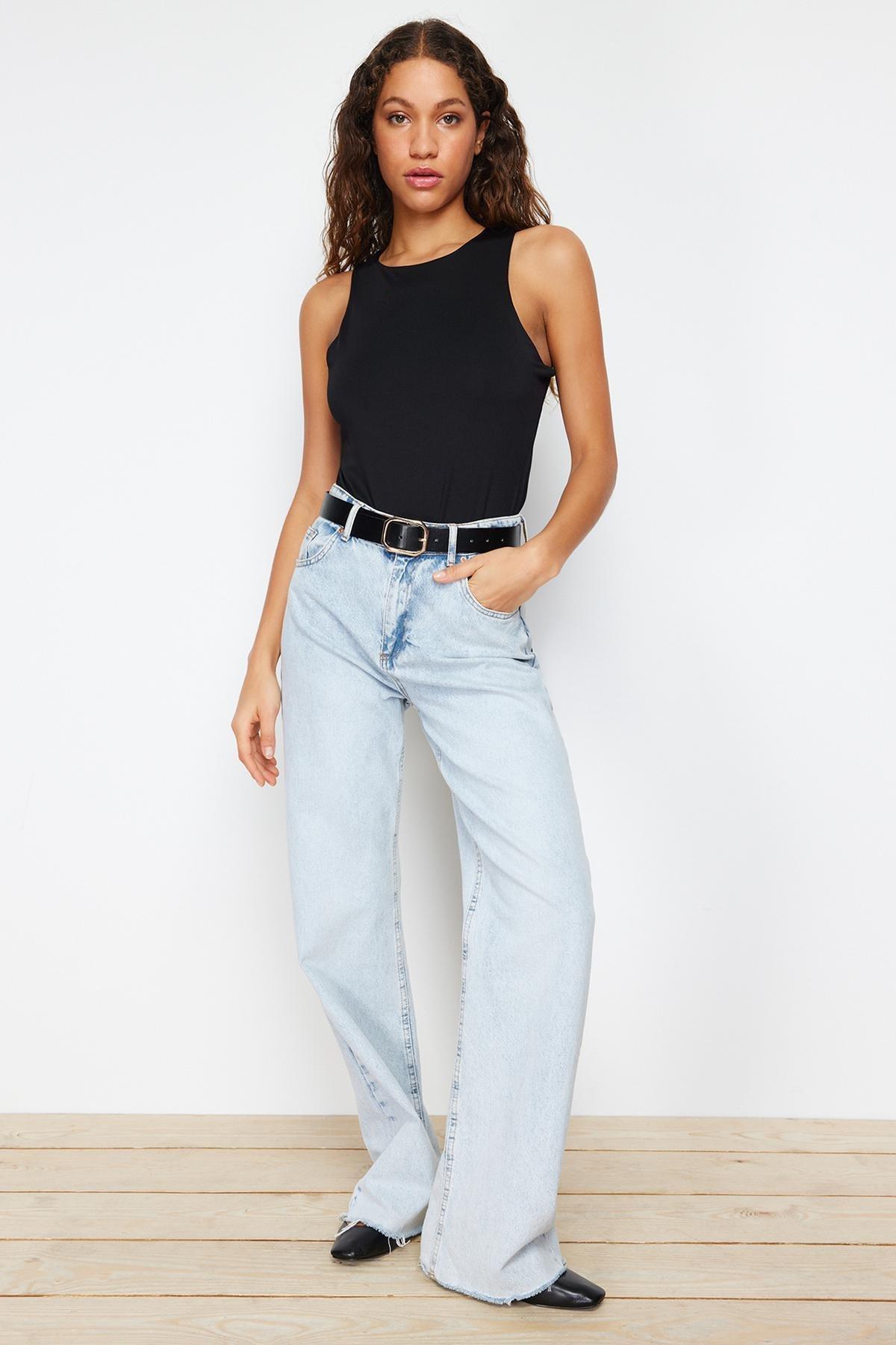 Black Women Halter Neck, Black, large image number 1