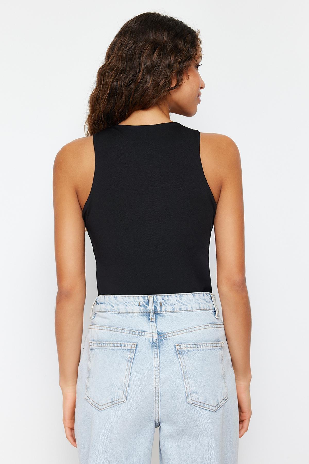 Black Women Halter Neck, , large image number 9