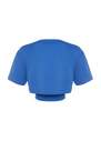 Trendyol - Blue Printed Oversize T-Shirt