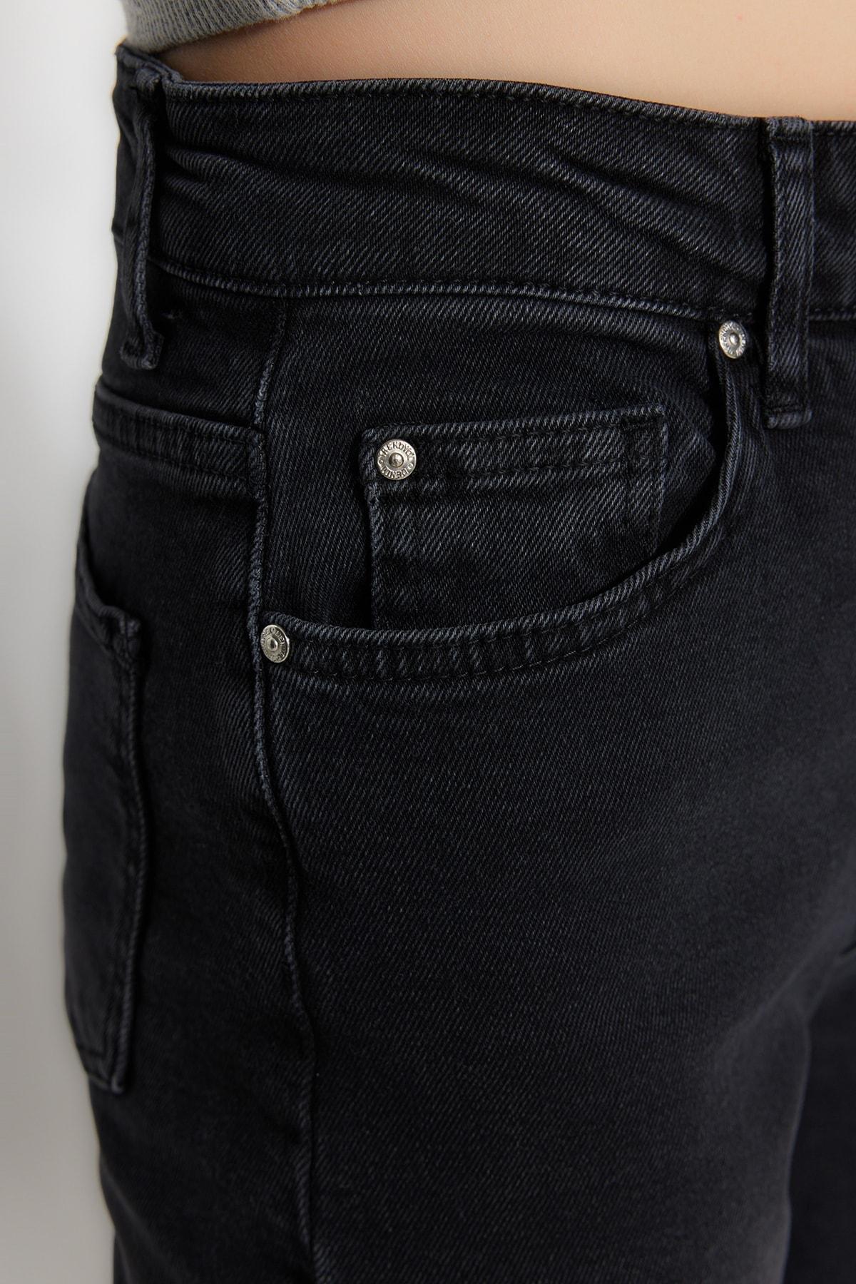 Black Mom Jeans, , large image number 9
