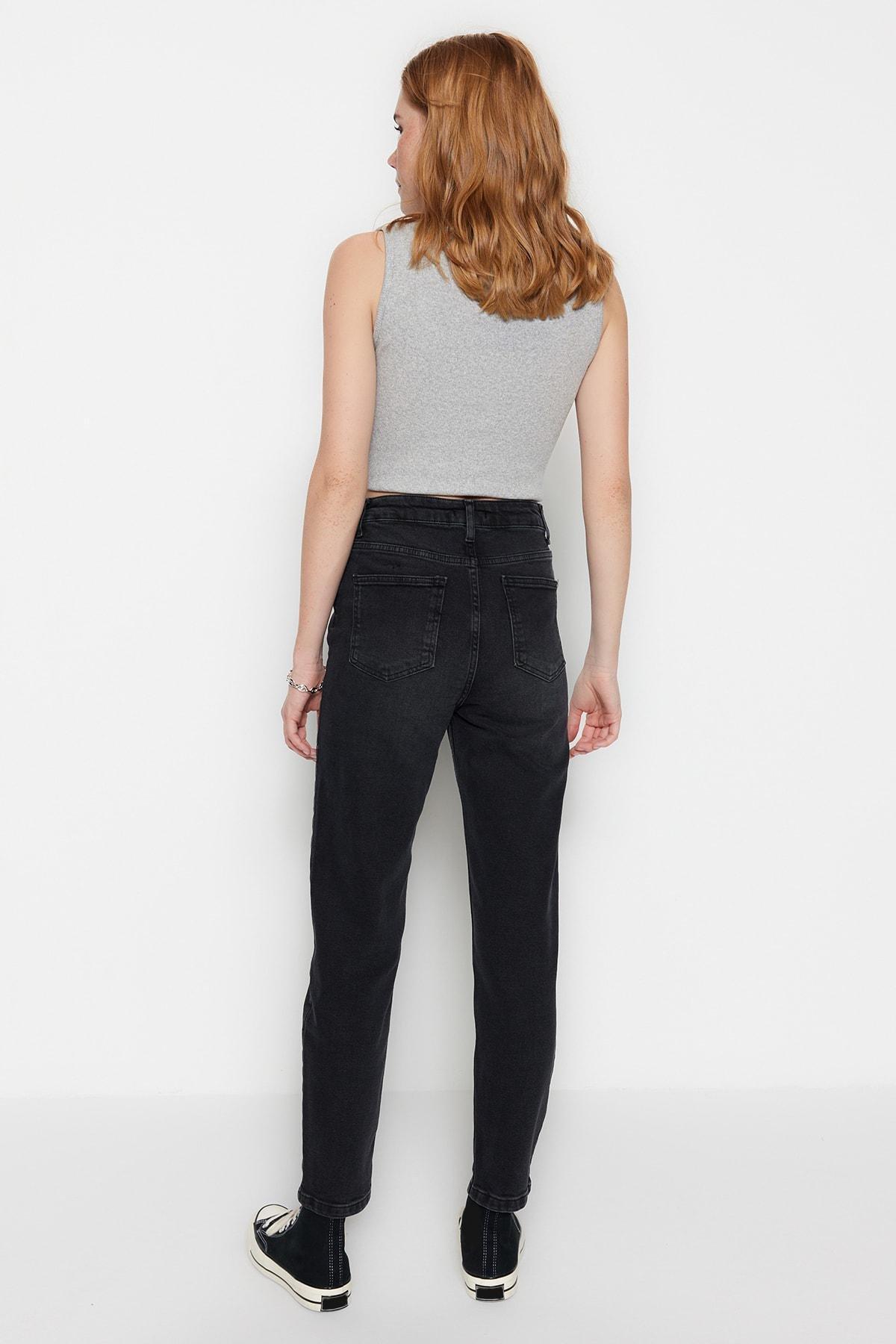 Black Mom Jeans, , large image number 10