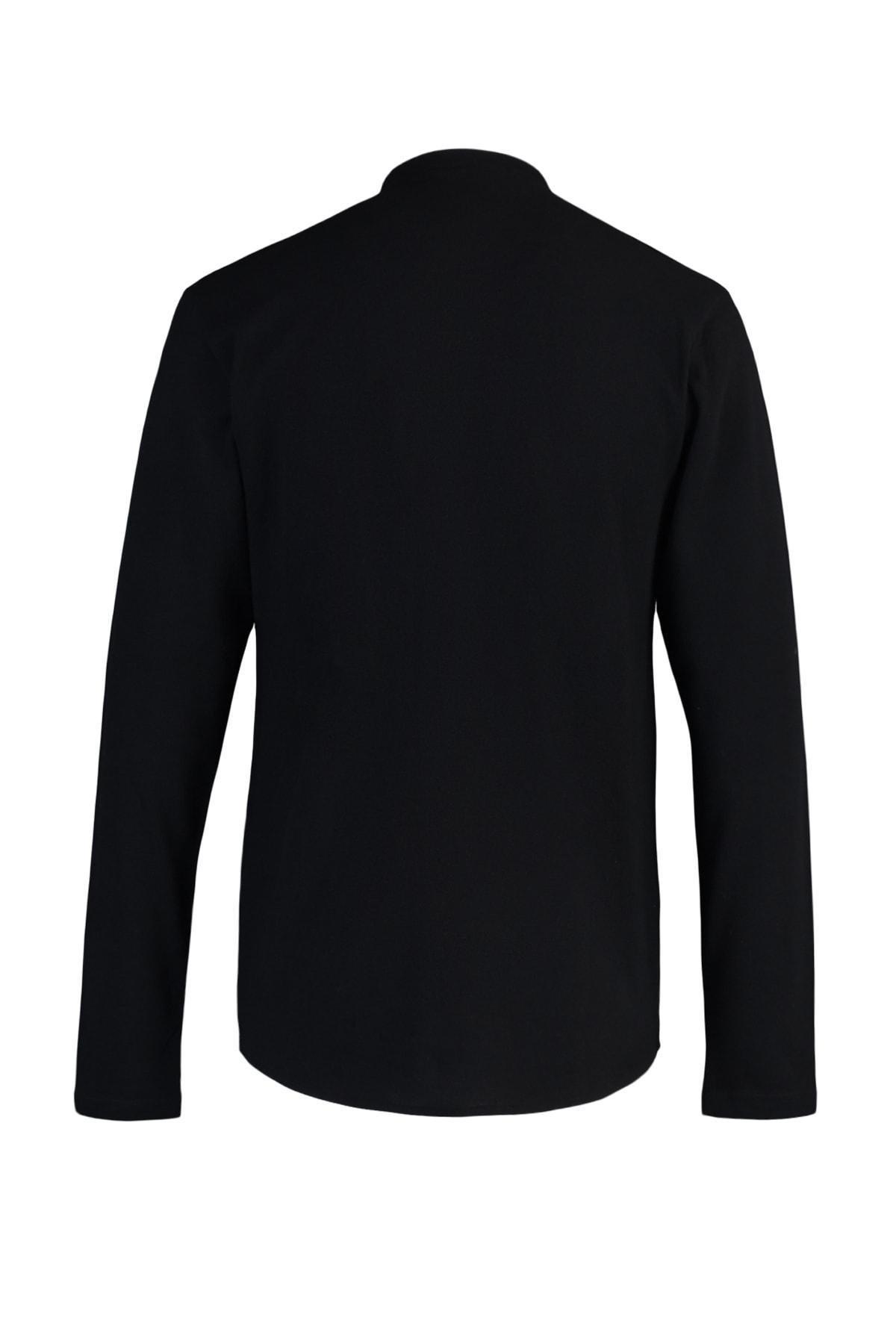 Black Slim Shirt, , large image number 7
