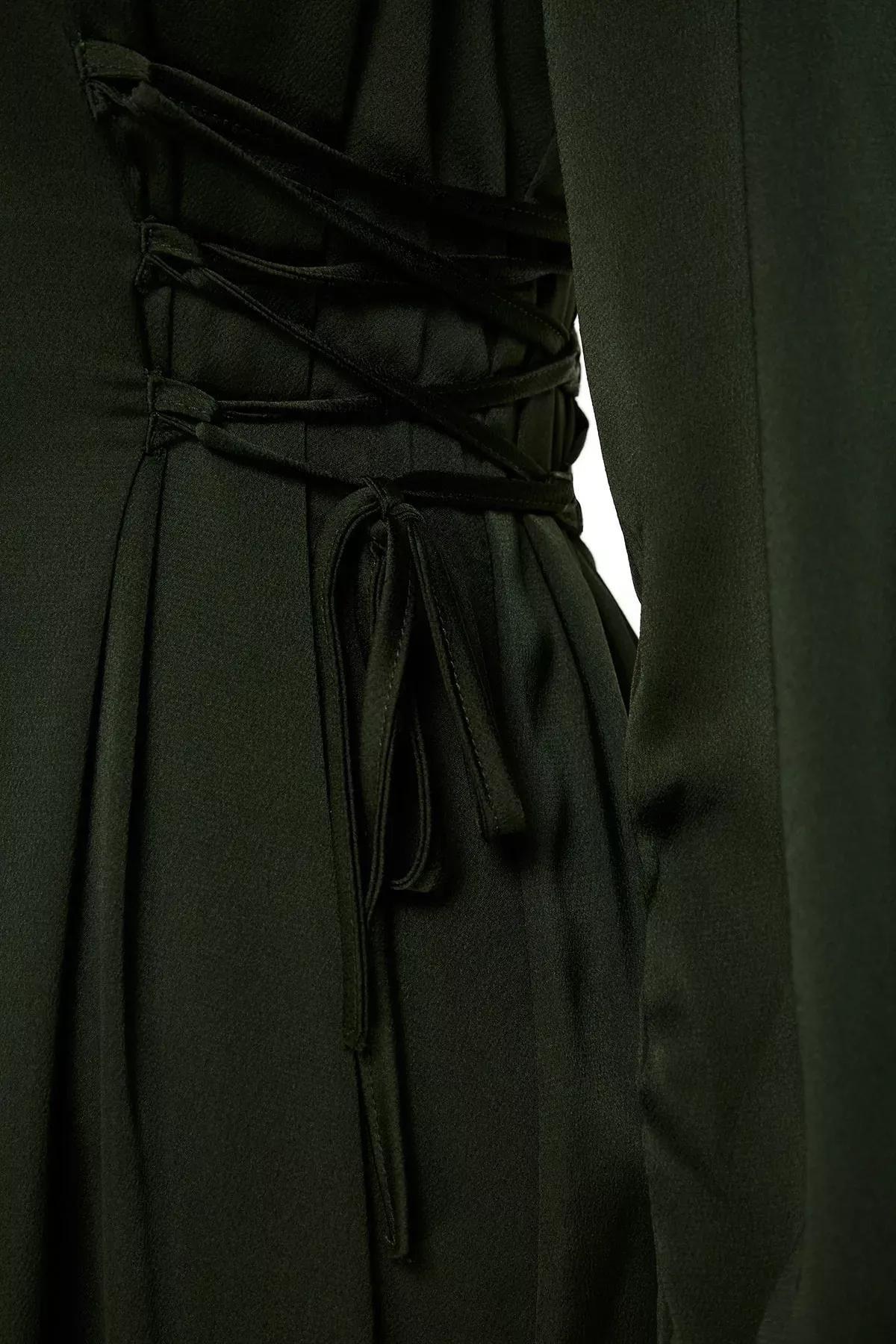 فستان مناسبات بقصة على شكل حرف A، كاكي
, Khaki, large image number 7