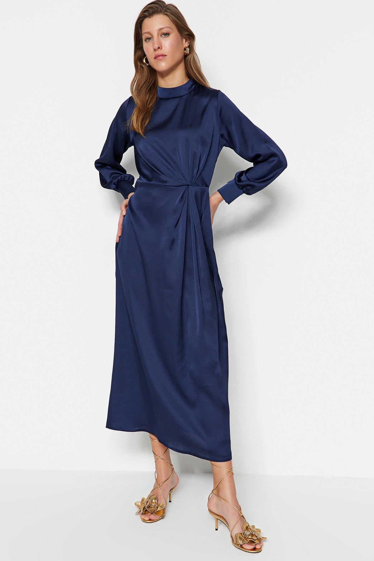 Navy Shift Occasionwear Dress, , large image number 0