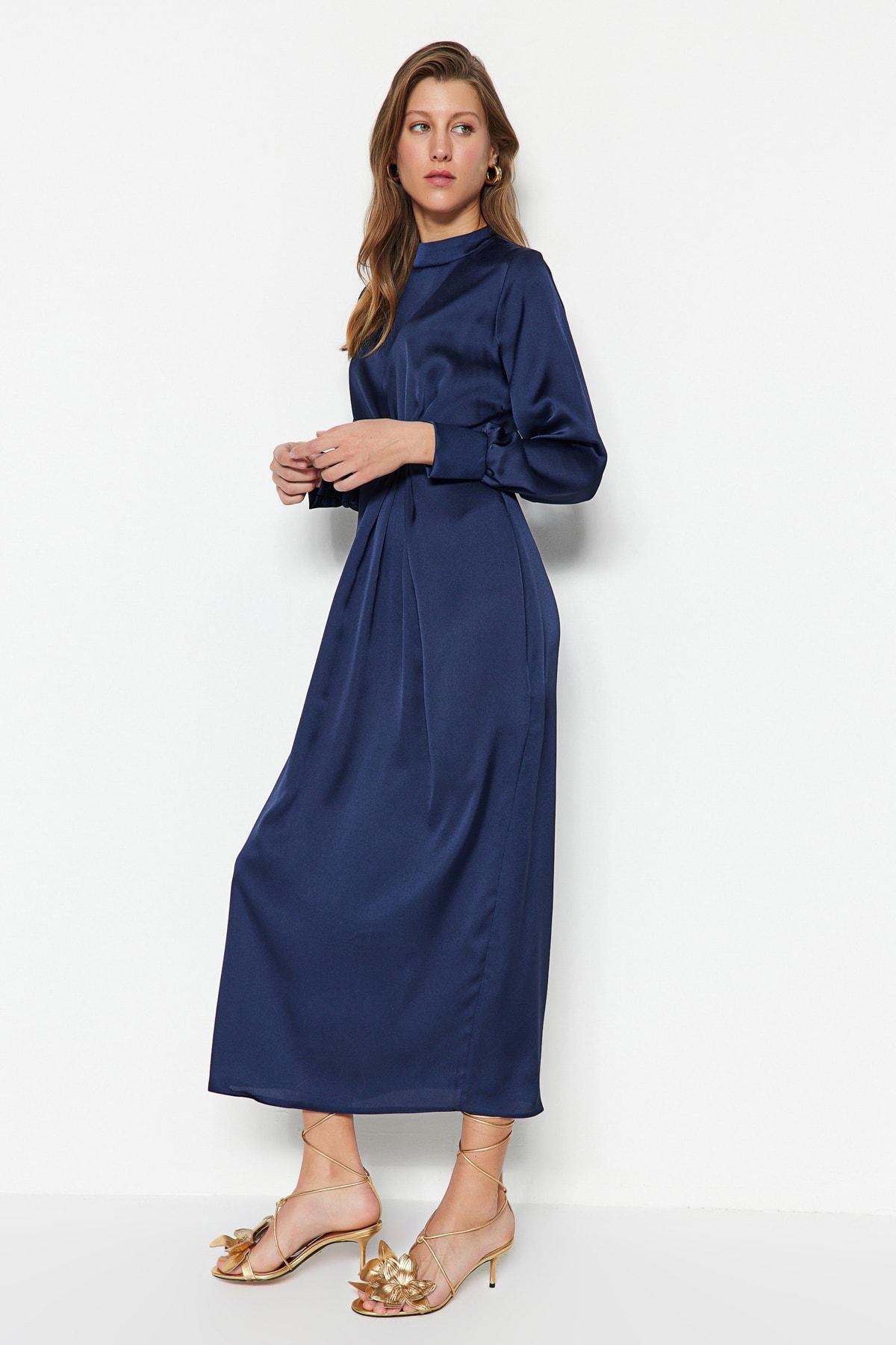 Navy Shift Occasionwear Dress, , large image number 1