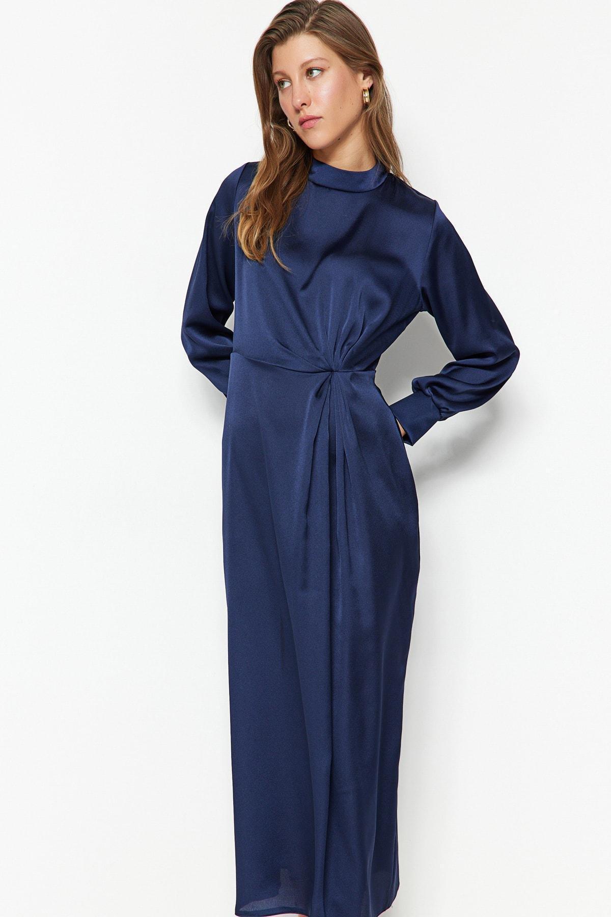 Navy Shift Occasionwear Dress, , large image number 2