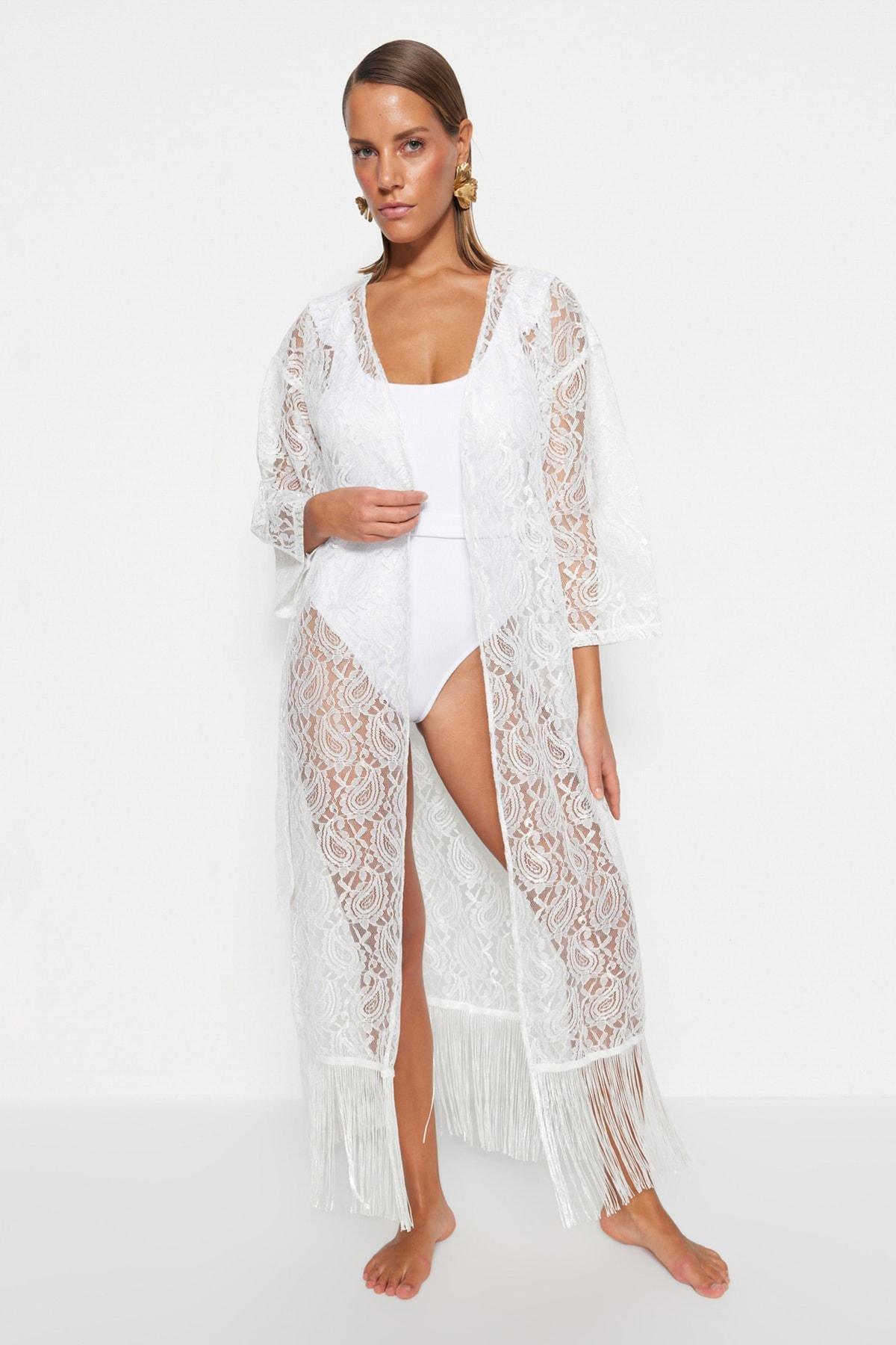 White Kimono, , large image number 0