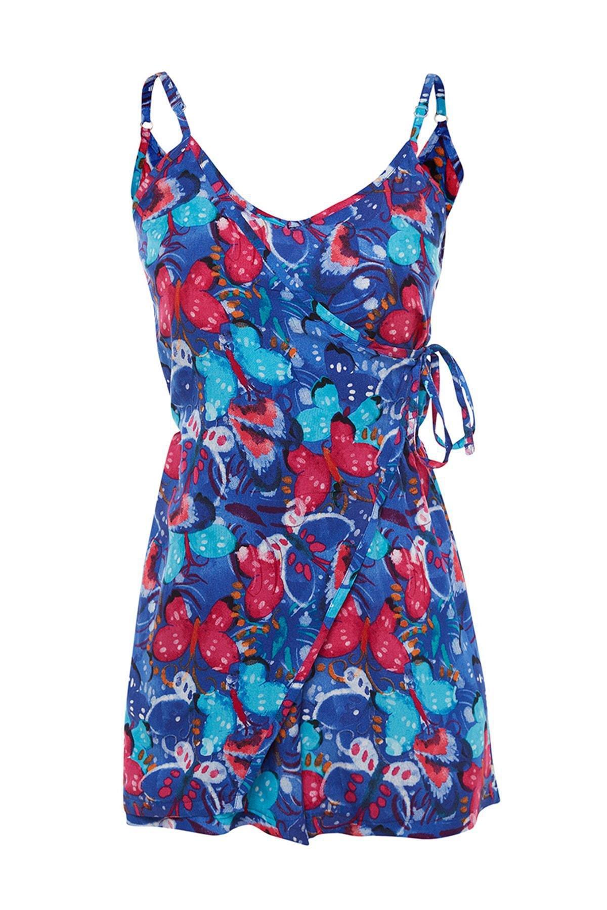 Multicolour V-Neck Jumpsuit, Multicolor, large image number 11