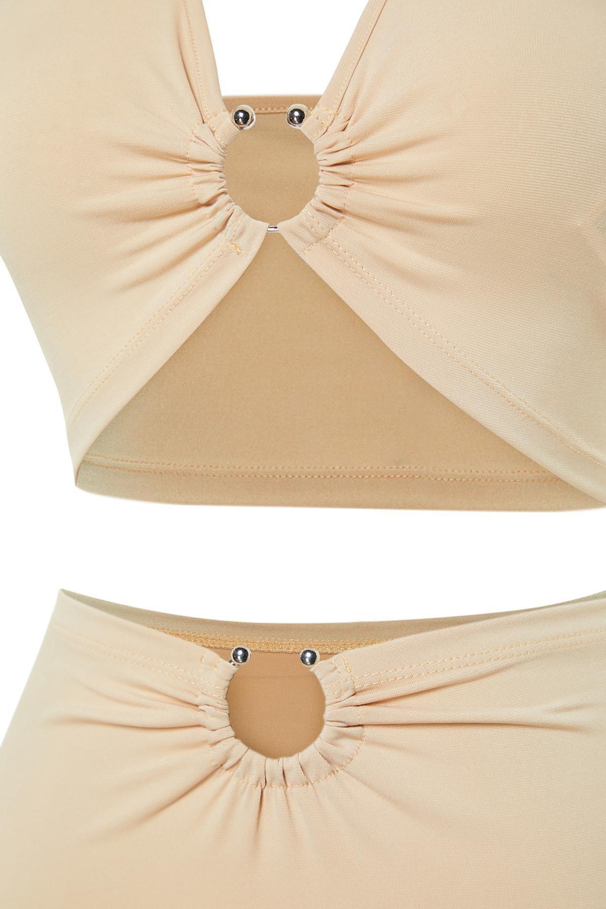 Beige Fitted Co-Ord Set, , large image number 6