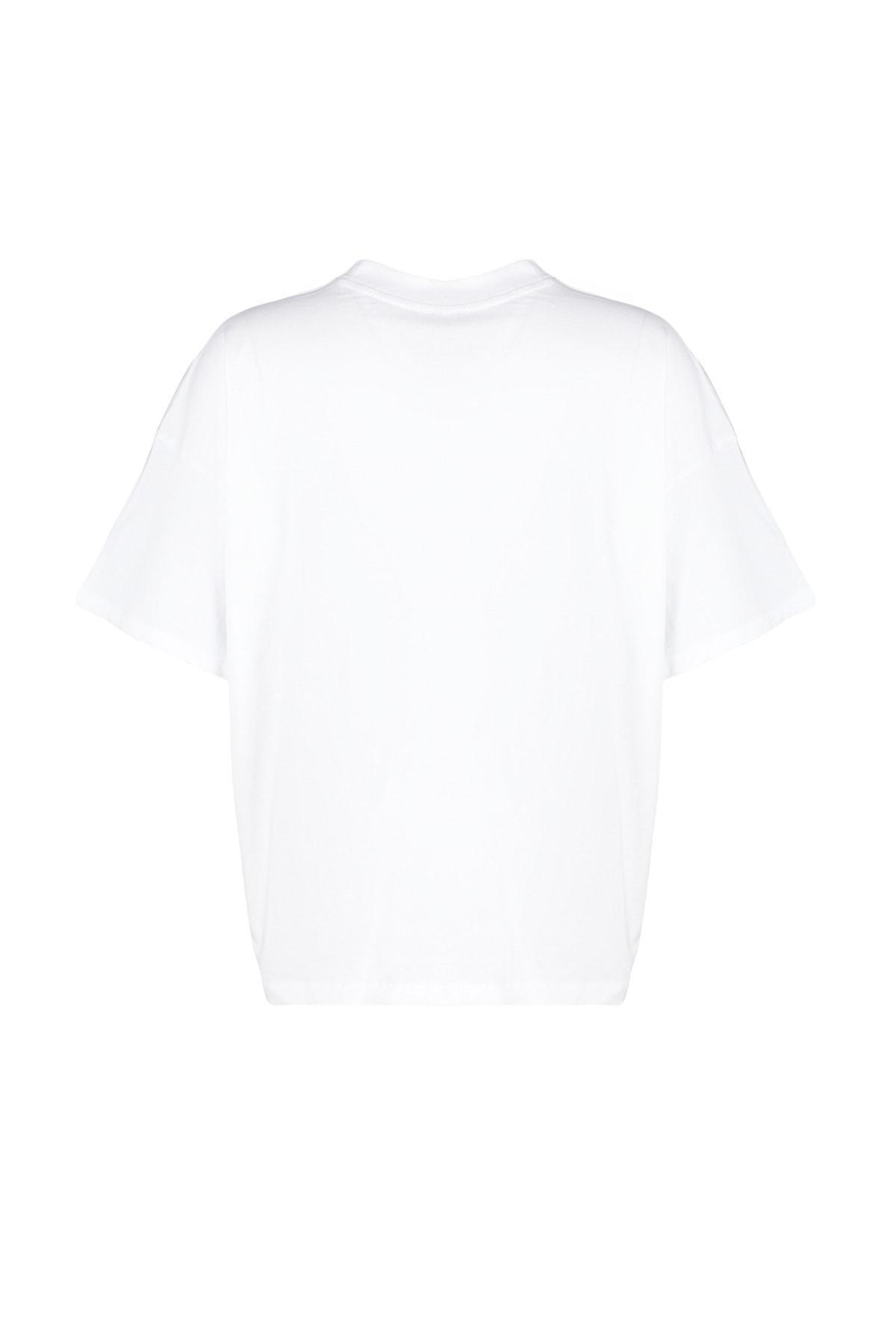 White Plus Size Oversize T-Shirt, , large image number 8