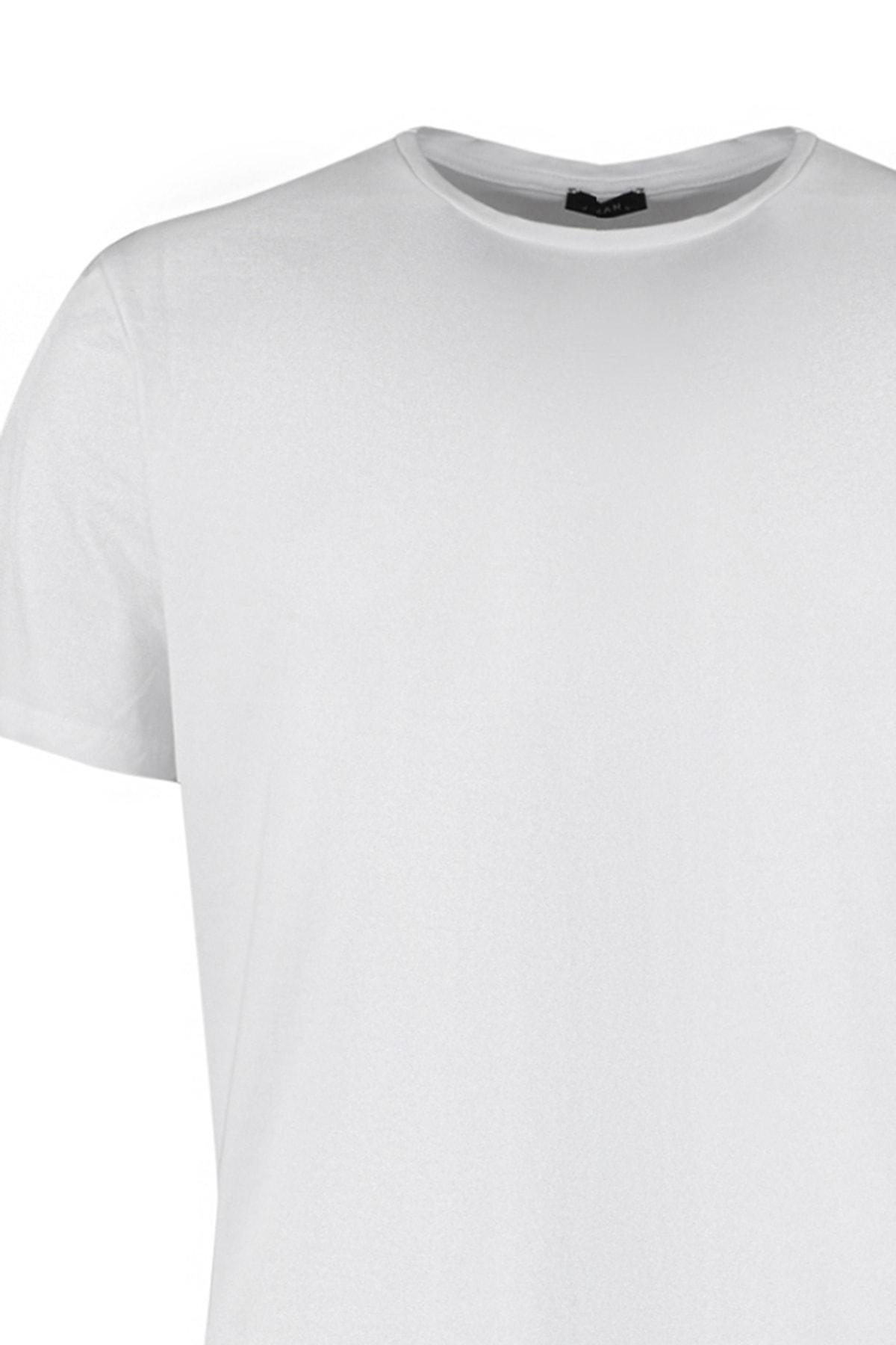 White Slim T-Shirt, White, large image number 6
