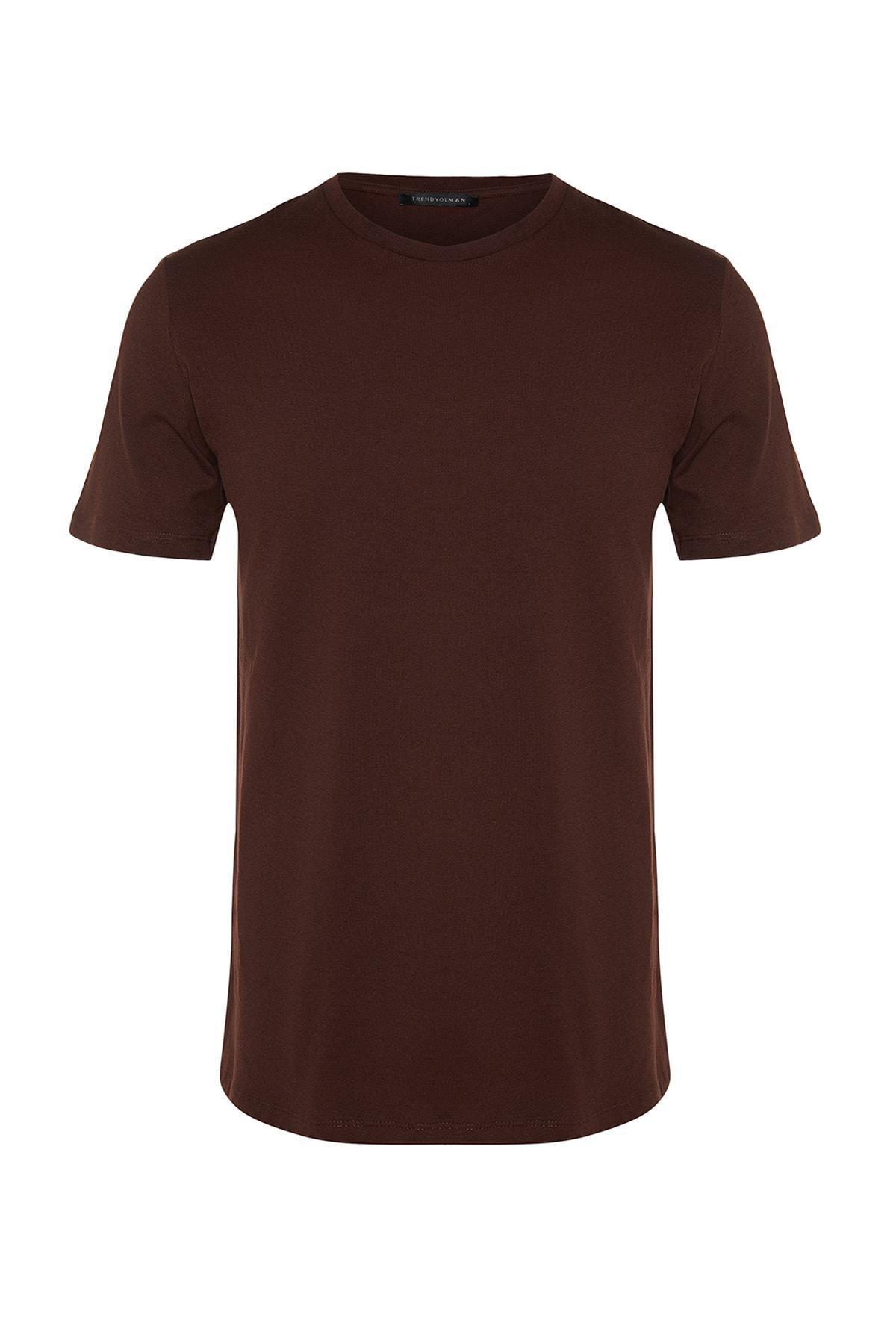 Brown Regular T-Shirt, , large image number 6