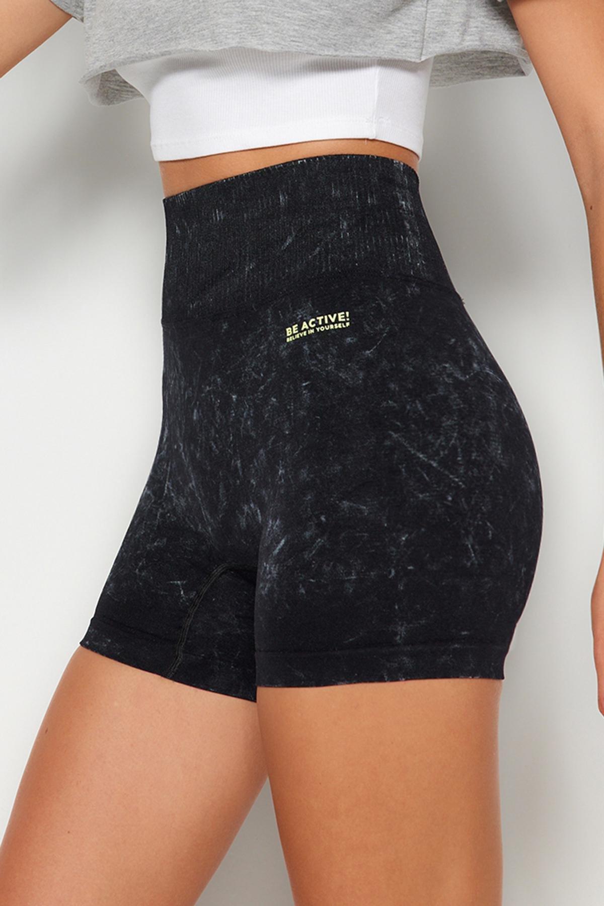 Black High Waist Leggings, , large image number 0