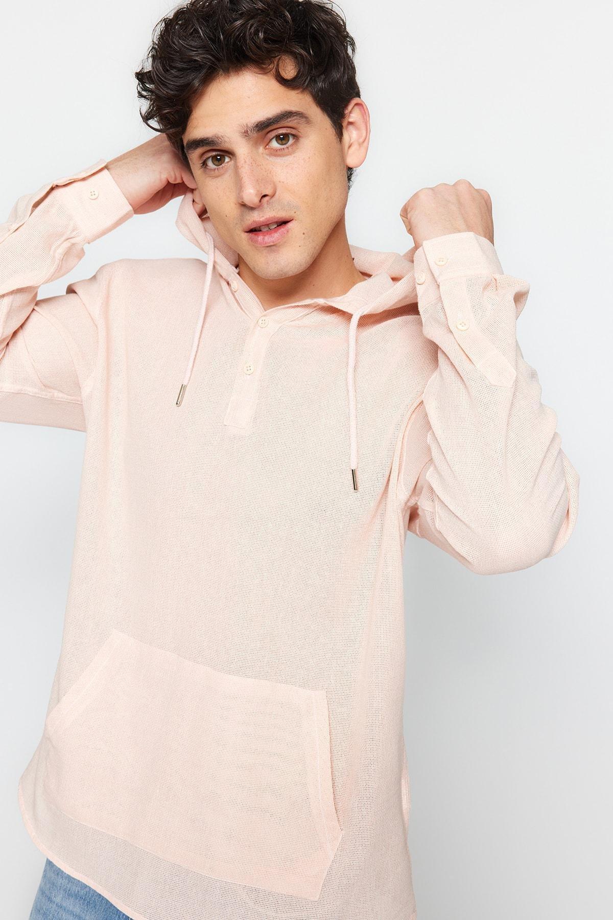 Pink Hooded Shirt, , large image number 3