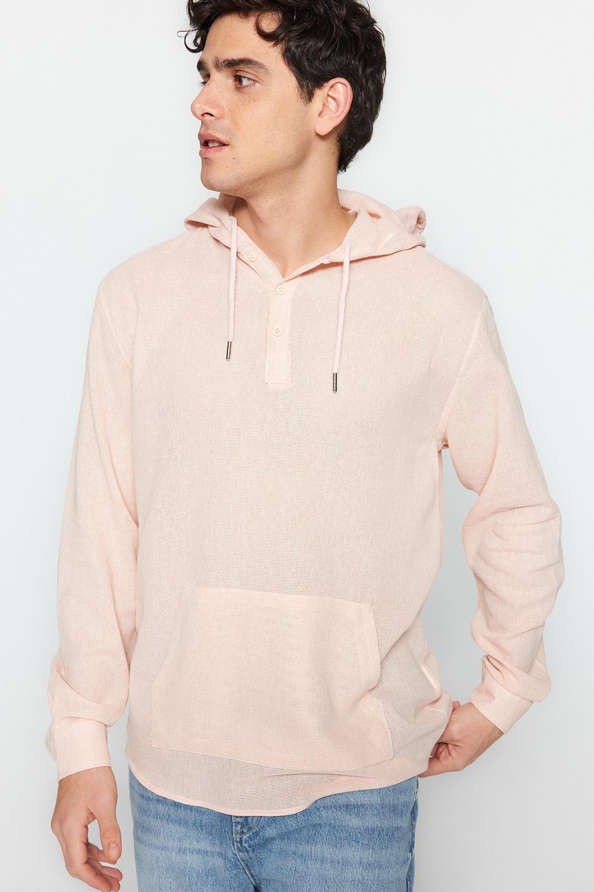 Pink Hooded Shirt, , large image number 4