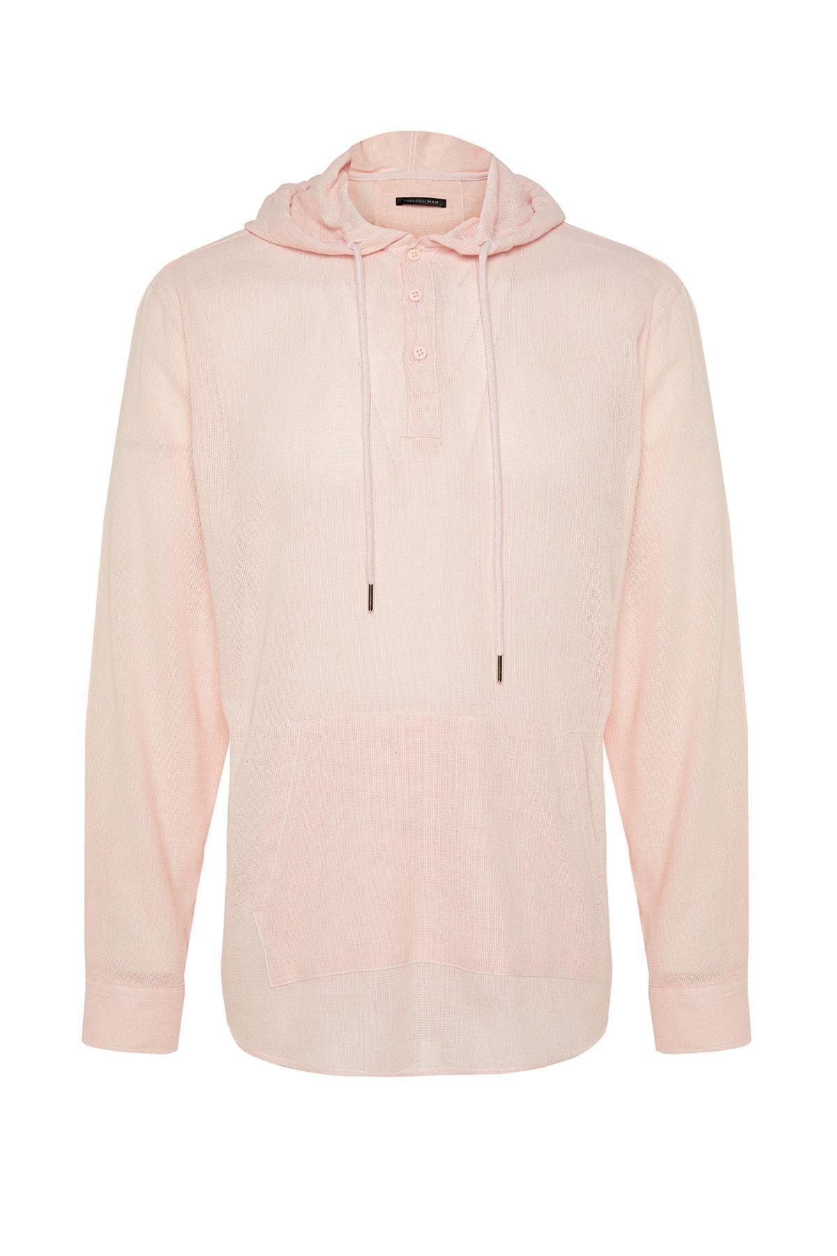Pink Hooded Shirt, , large image number 6