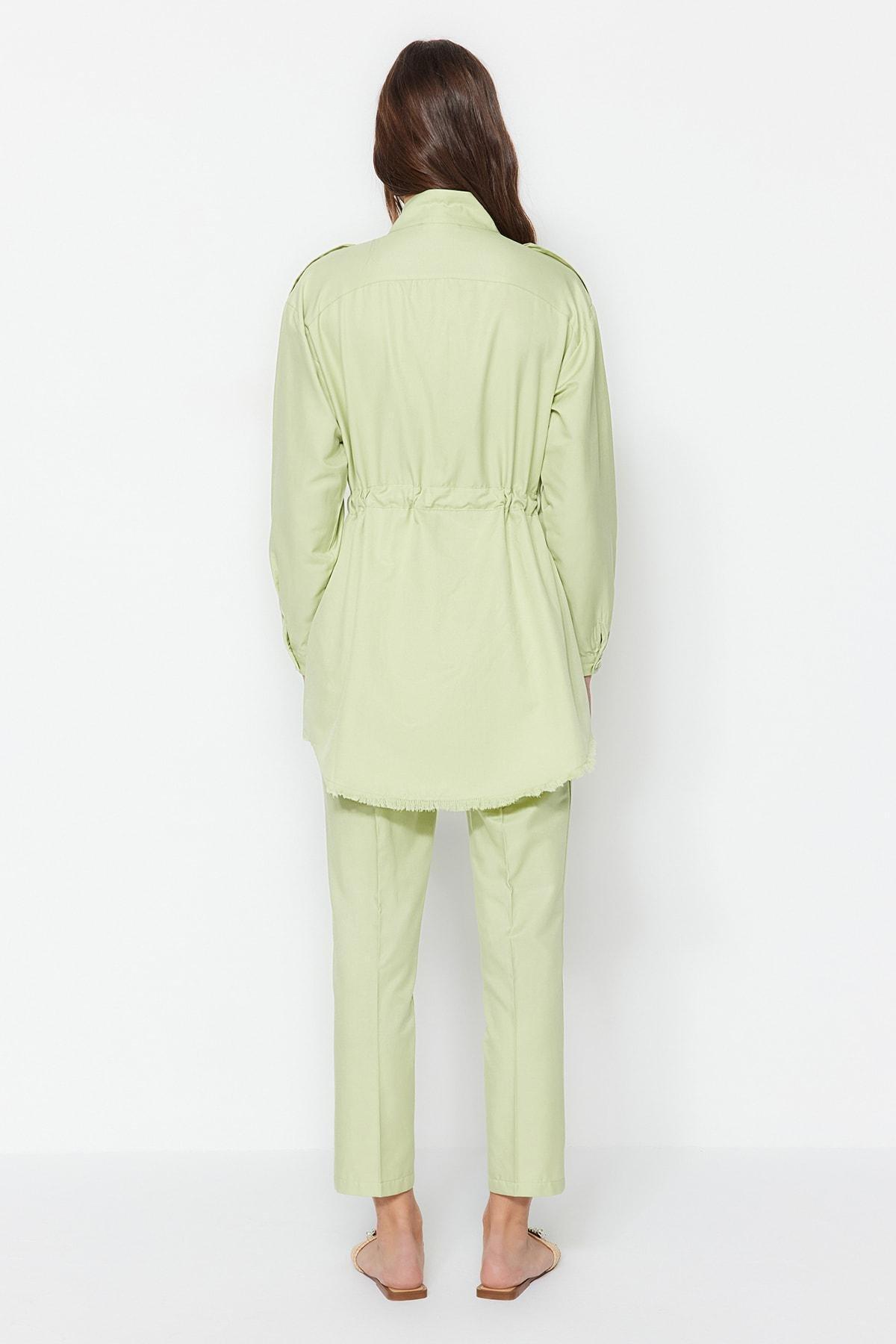 Green Batwing Sleeve Co-Ord Set, , large image number 6