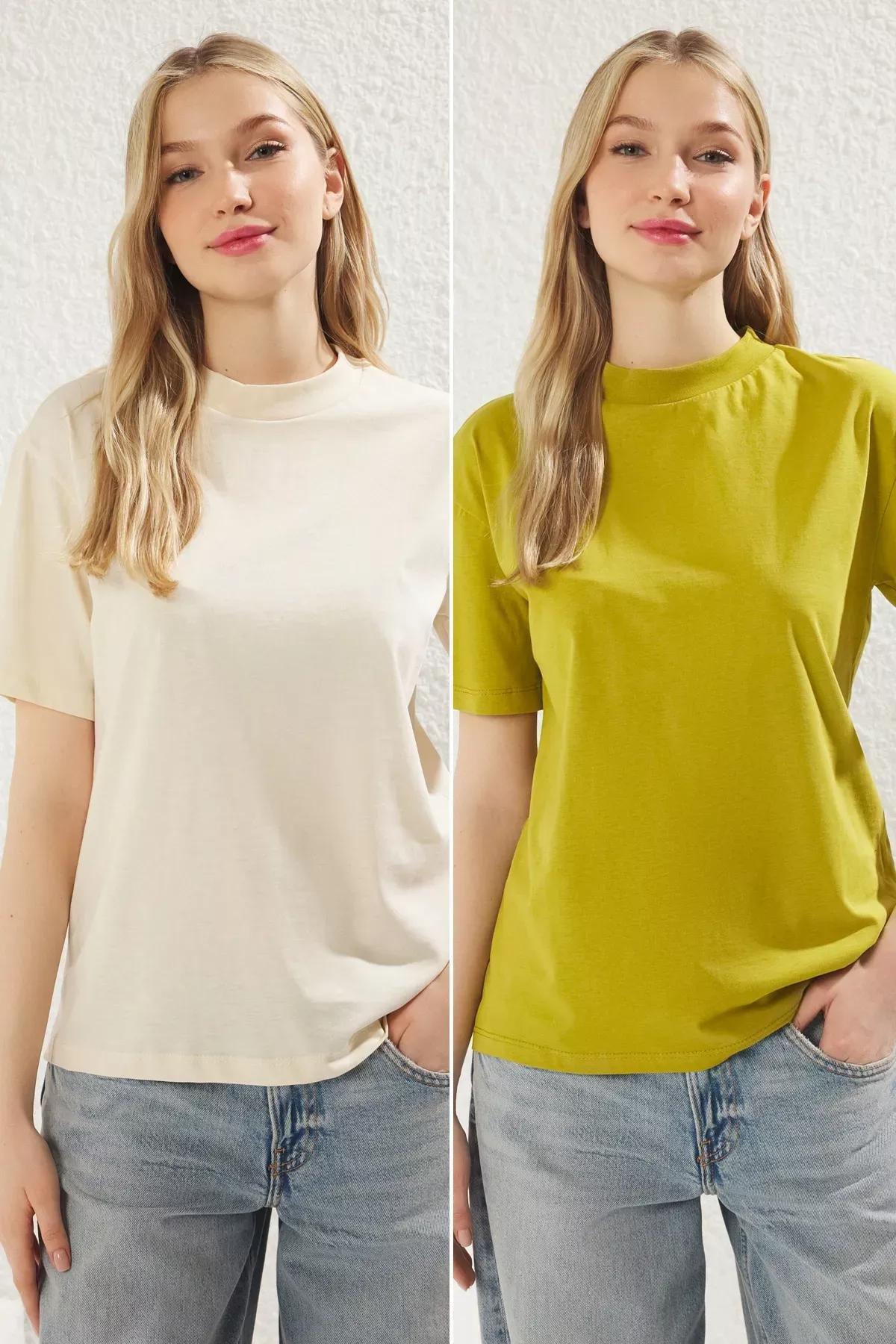 Green T-Shirts, set of 2, , large image number 0