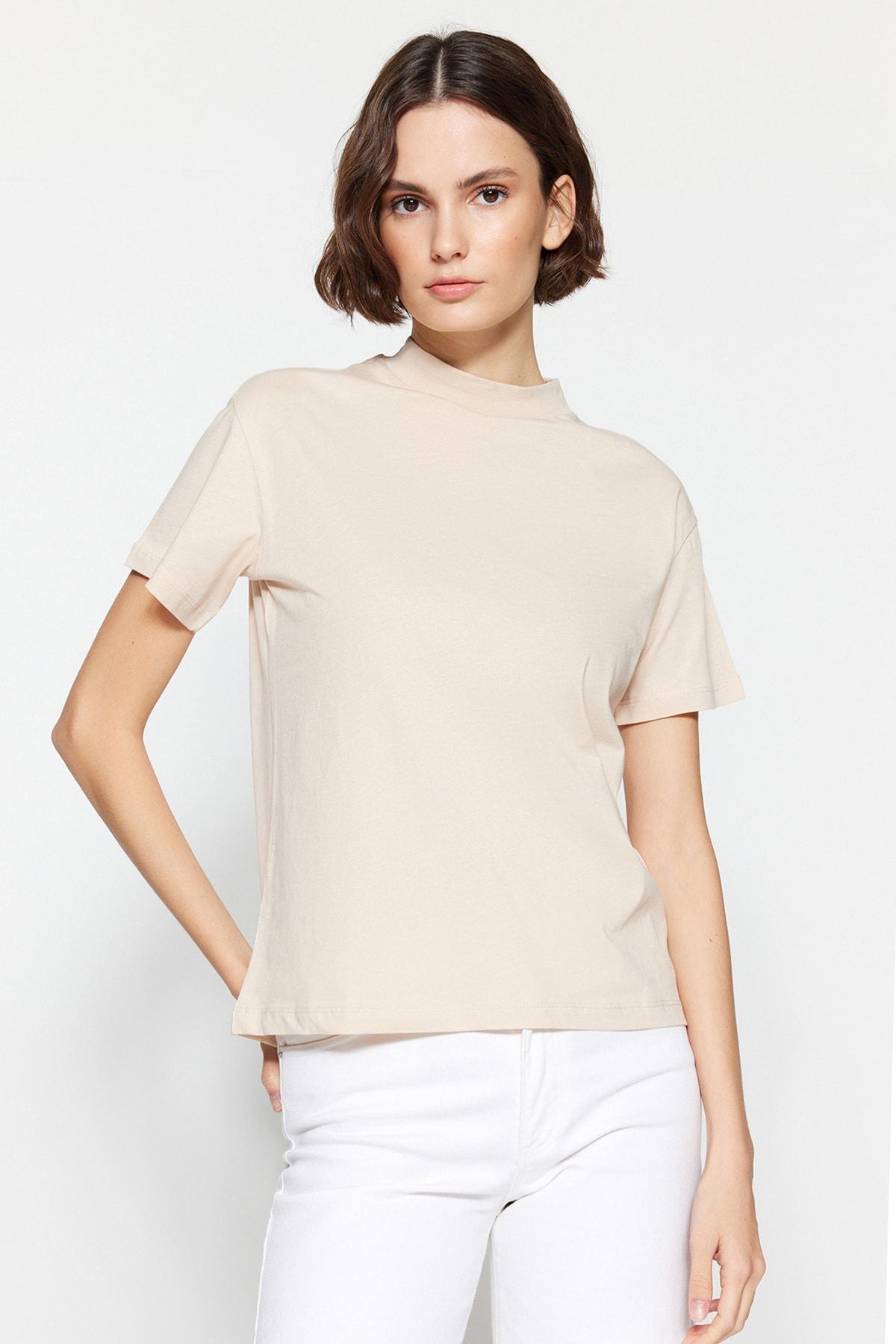 Beige Regular fit T-Shirt, 2 pcs, , large image number 12