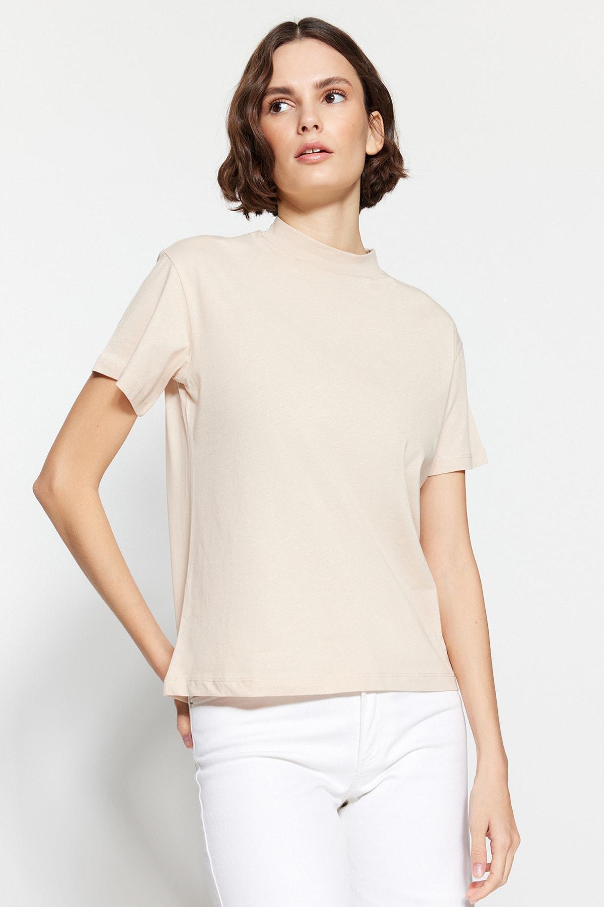 Beige Regular fit T-Shirt, 2 pcs, , large image number 15
