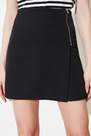 Trendyol - Black High Waist Mini Shorts