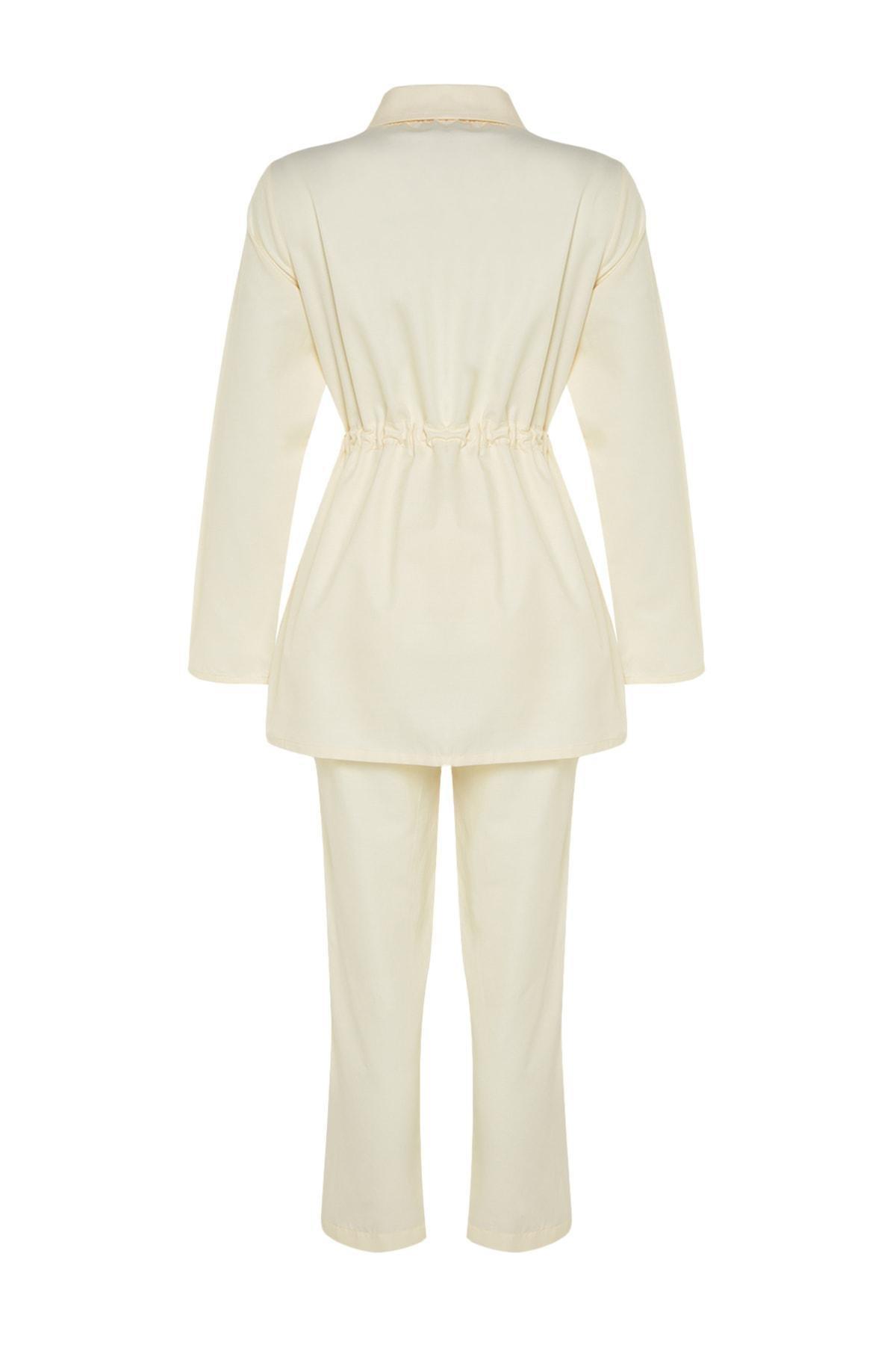 Cream Fitted Co-Ord Set, , large image number 7