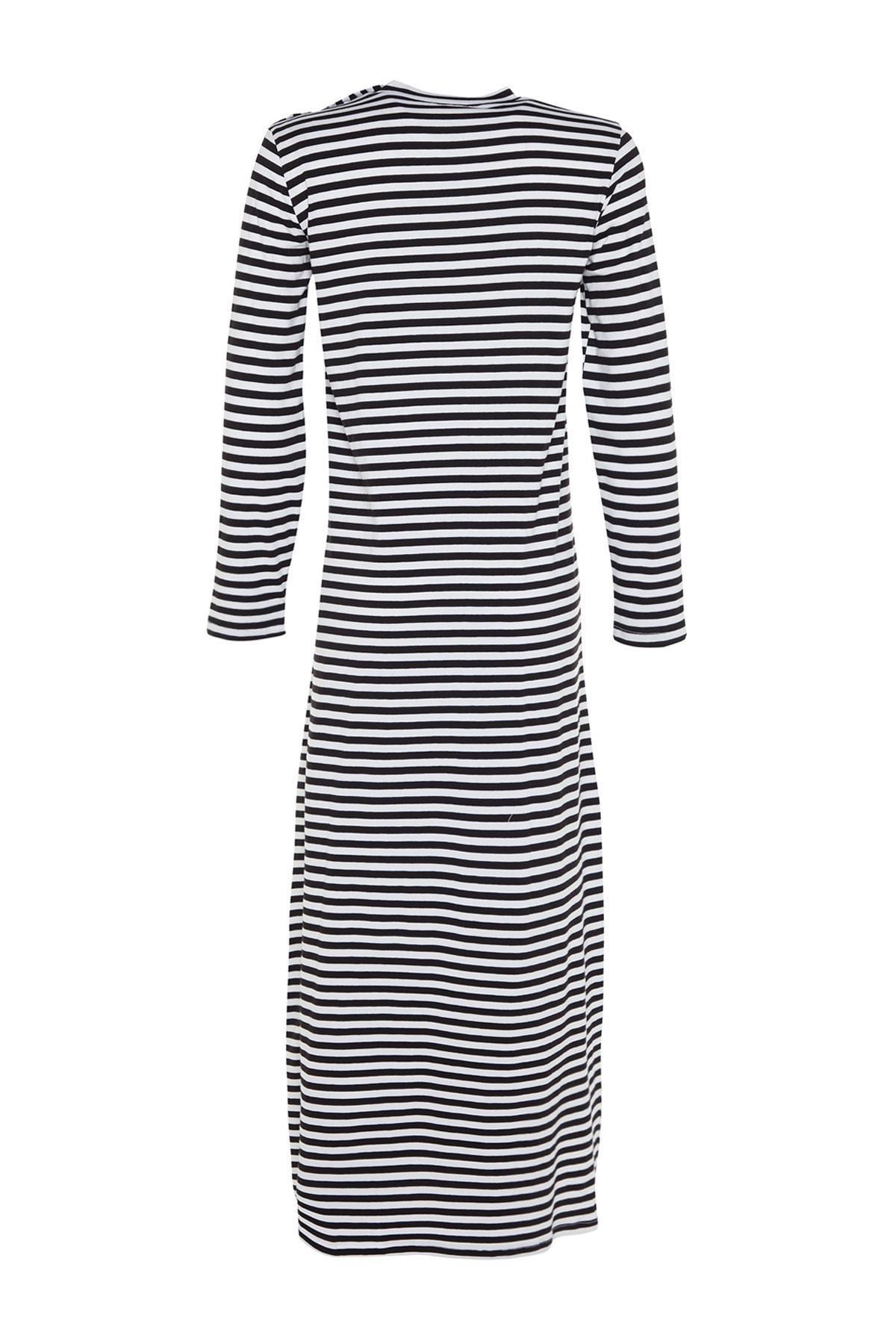 White Striped Dress, , large image number 7