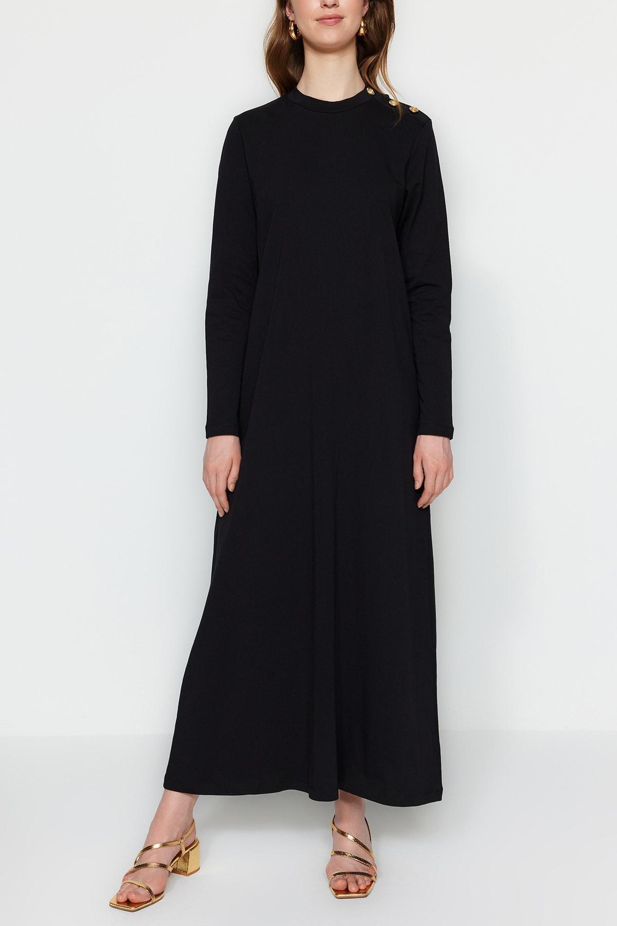 Black Striped Dress, , large image number 3