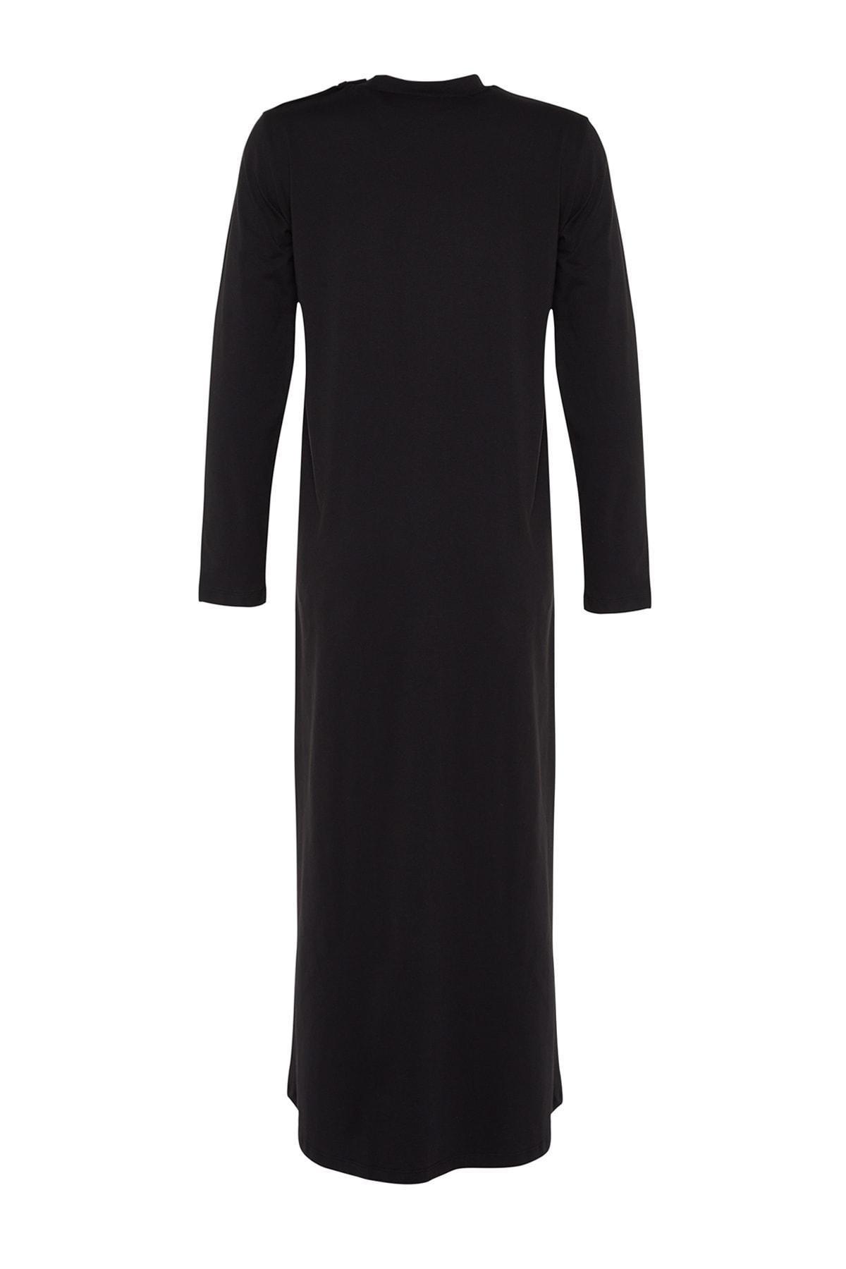 Black Striped Dress, , large image number 7