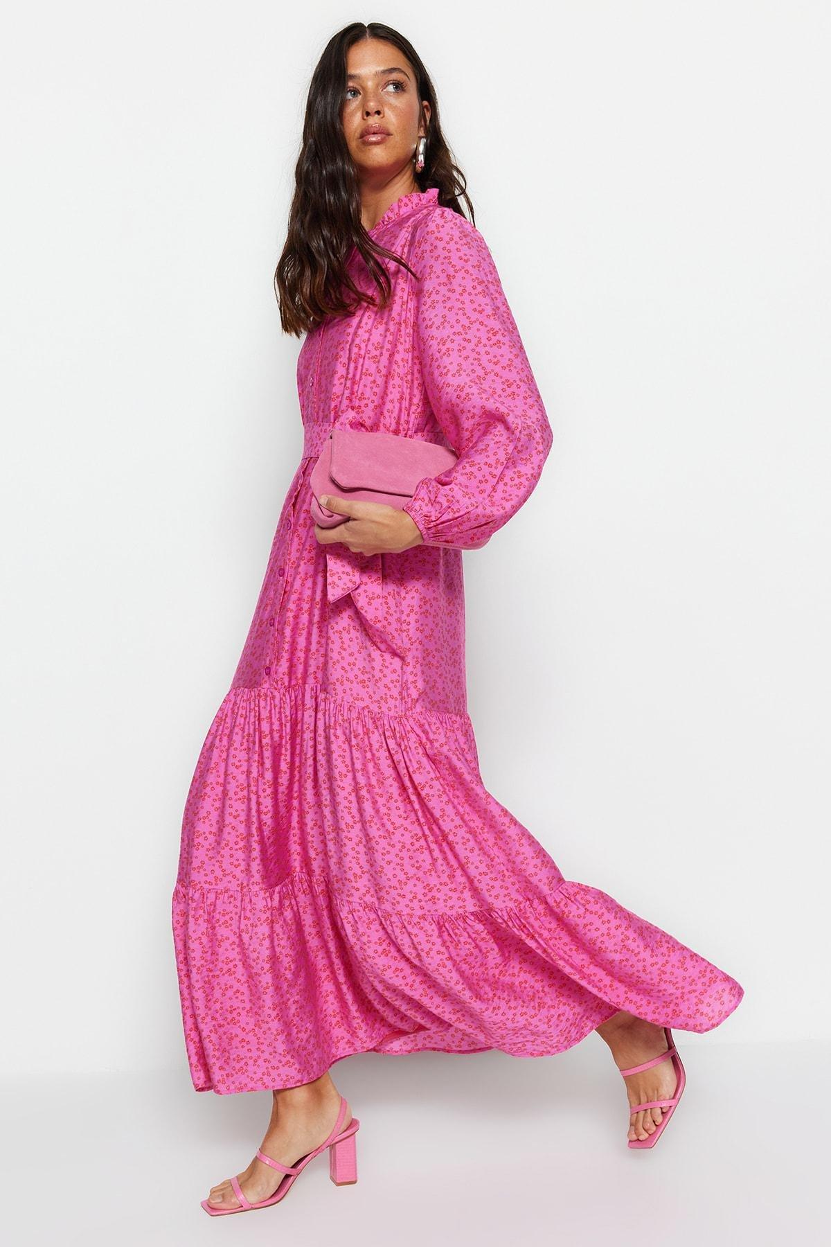 Pink Floral Dress, , large image number 2