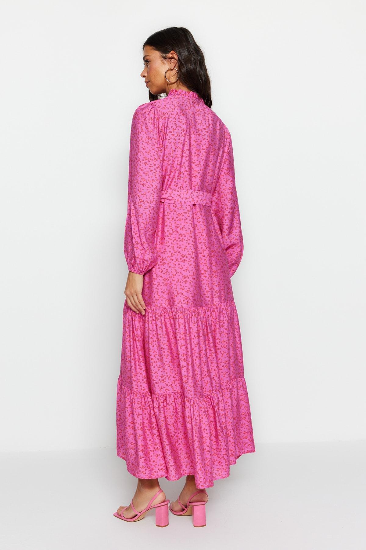 Pink Floral Dress, , large image number 5
