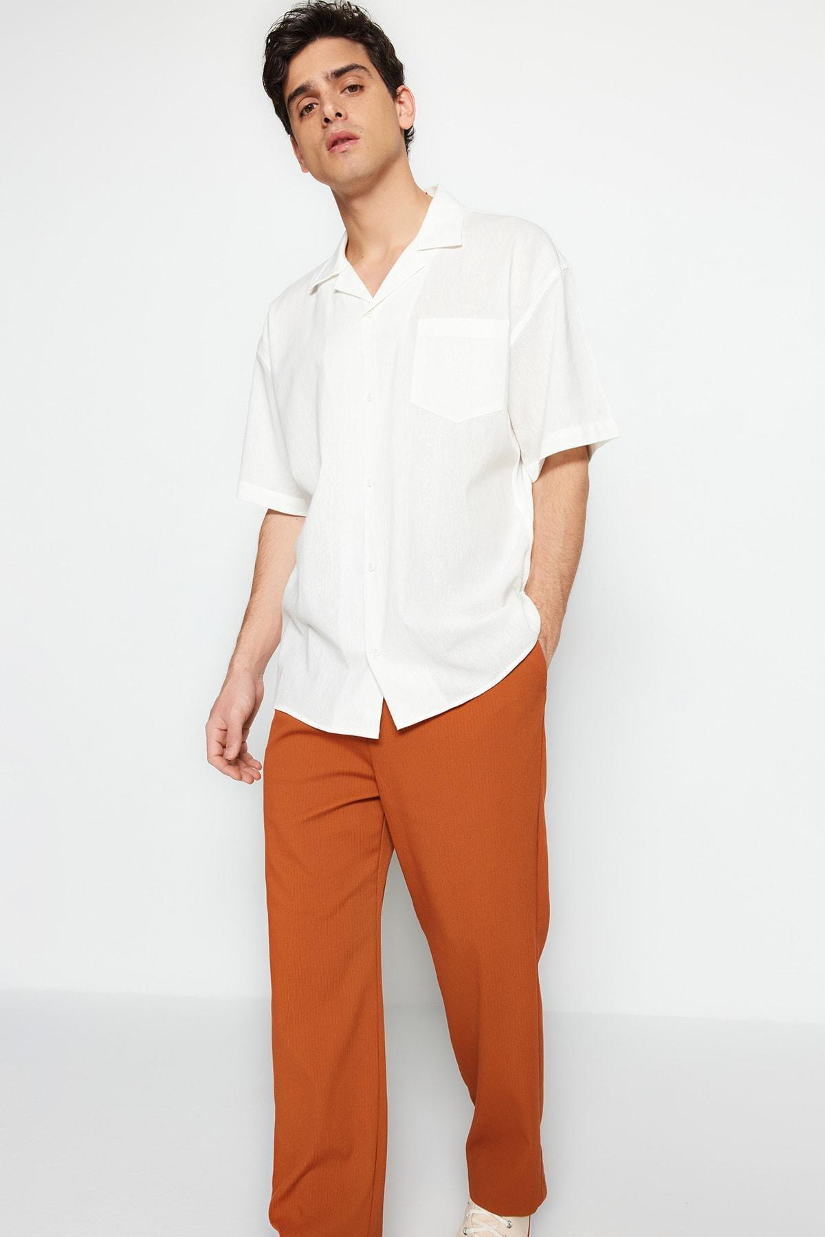 White Cotton Oversize Shirt, , large image number 3