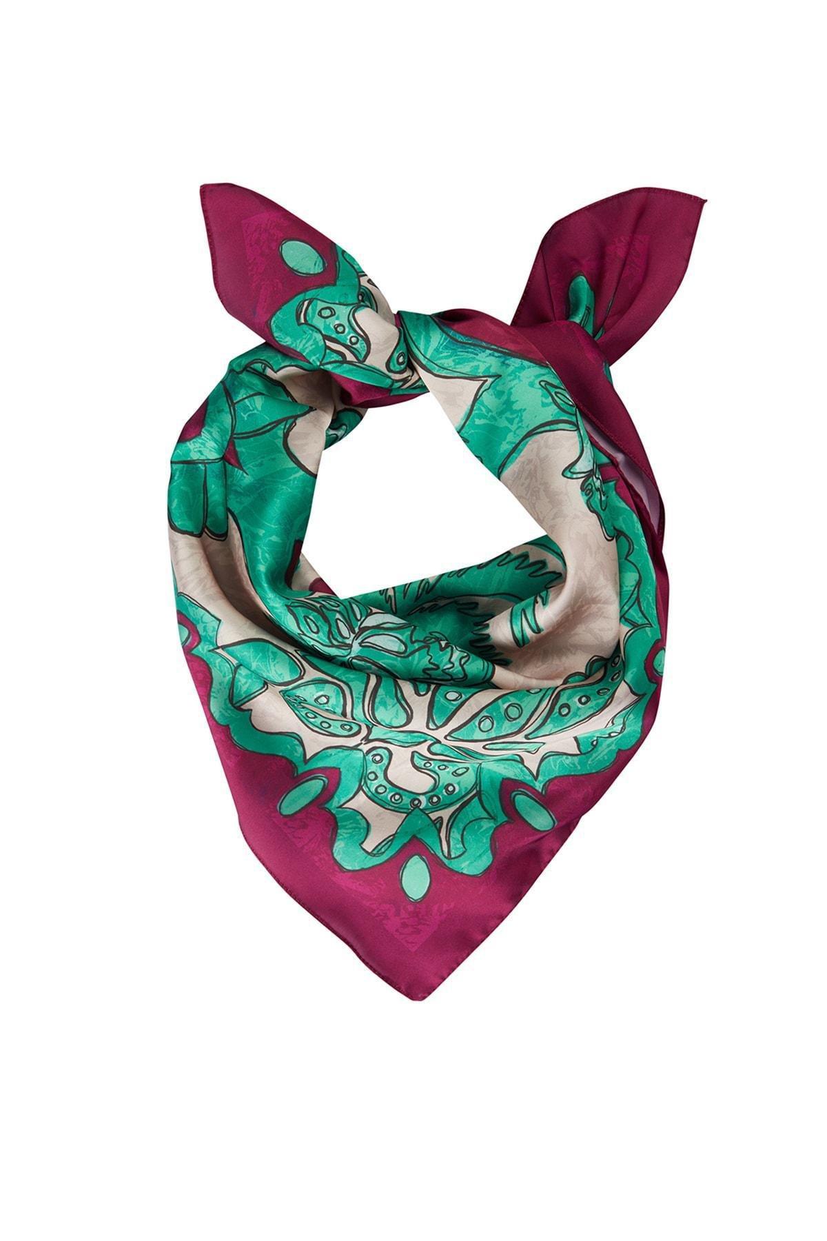 Green Beachwear Neckerchief, , large image number 4