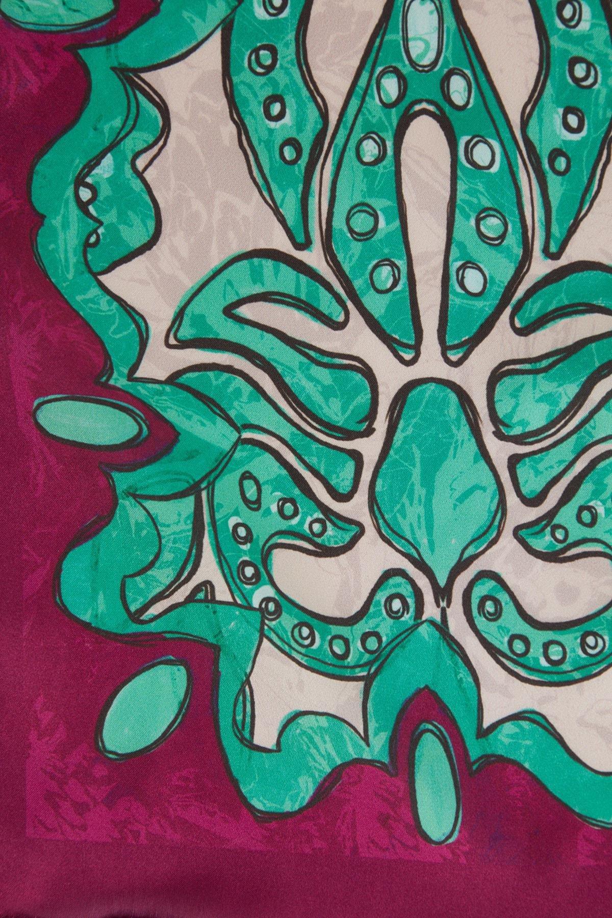 Green Beachwear Neckerchief, , large image number 6
