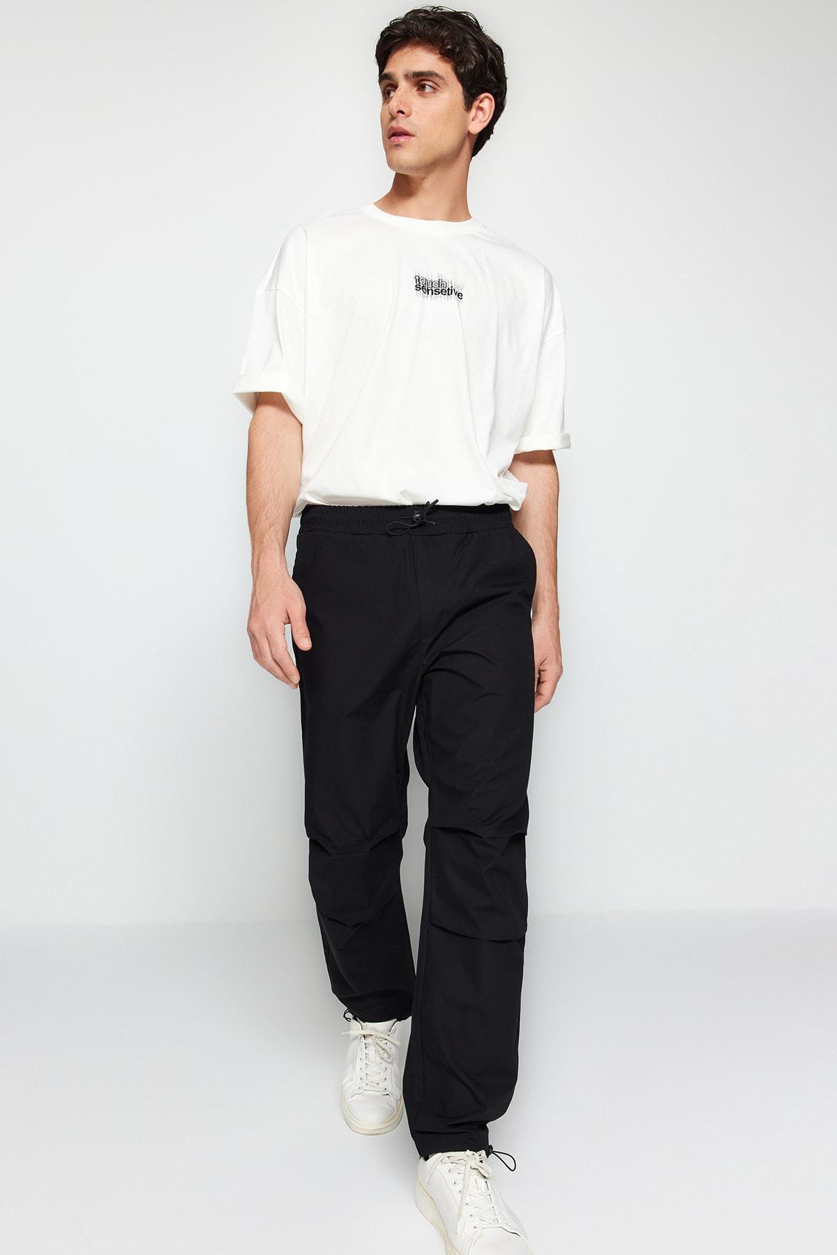 Black Joggers Pants, , large image number 2