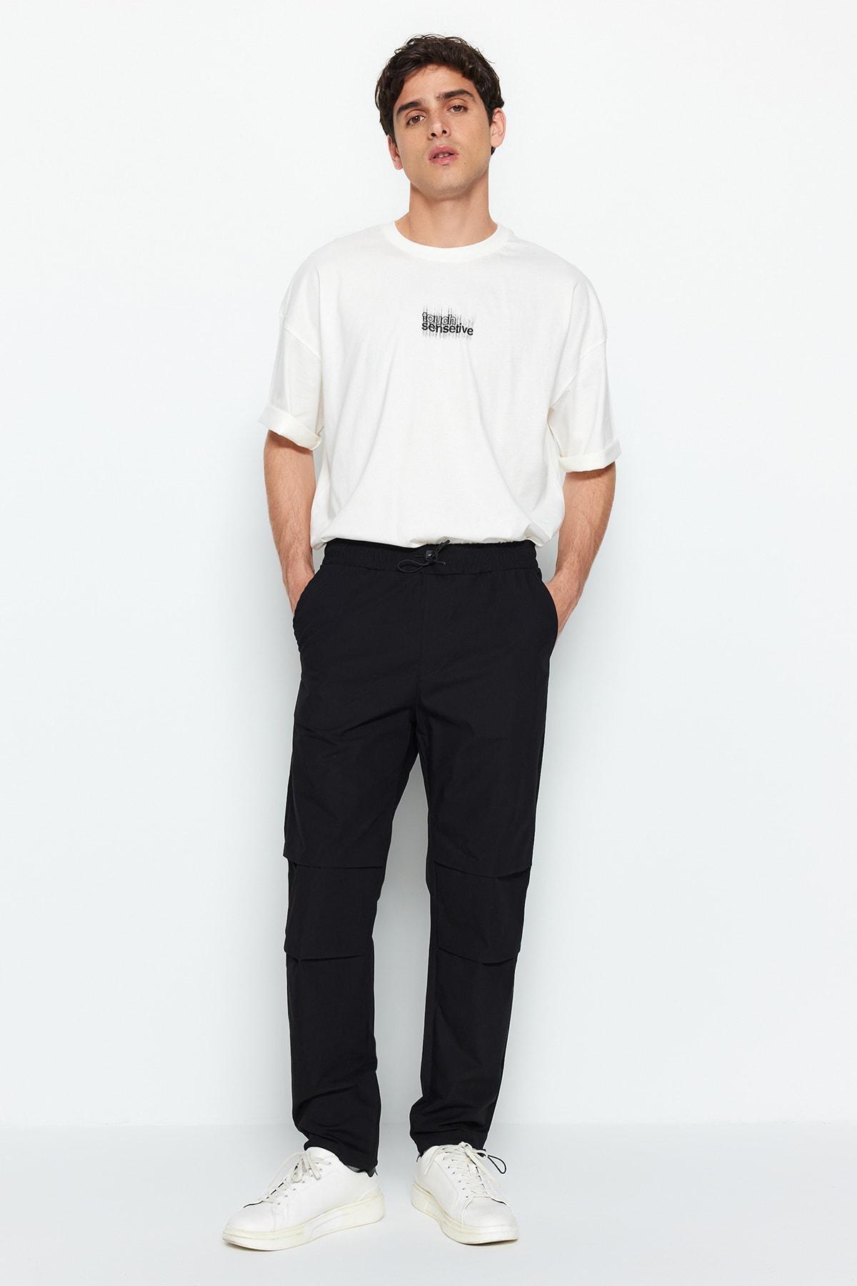 Black Joggers Pants, , large image number 3