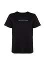 Trendyol - Black Graphic Plus Size T-Shirt