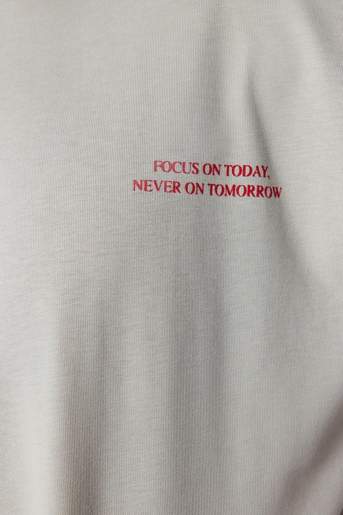 Grey Oversize T-Shirt, , large image number 3