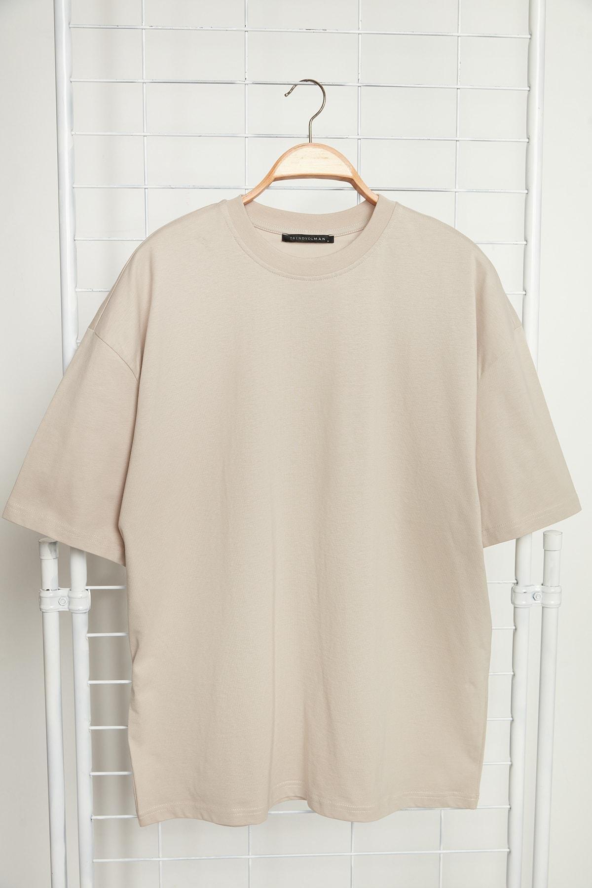 Grey Graphic Oversize T-Shirt, , large image number 0