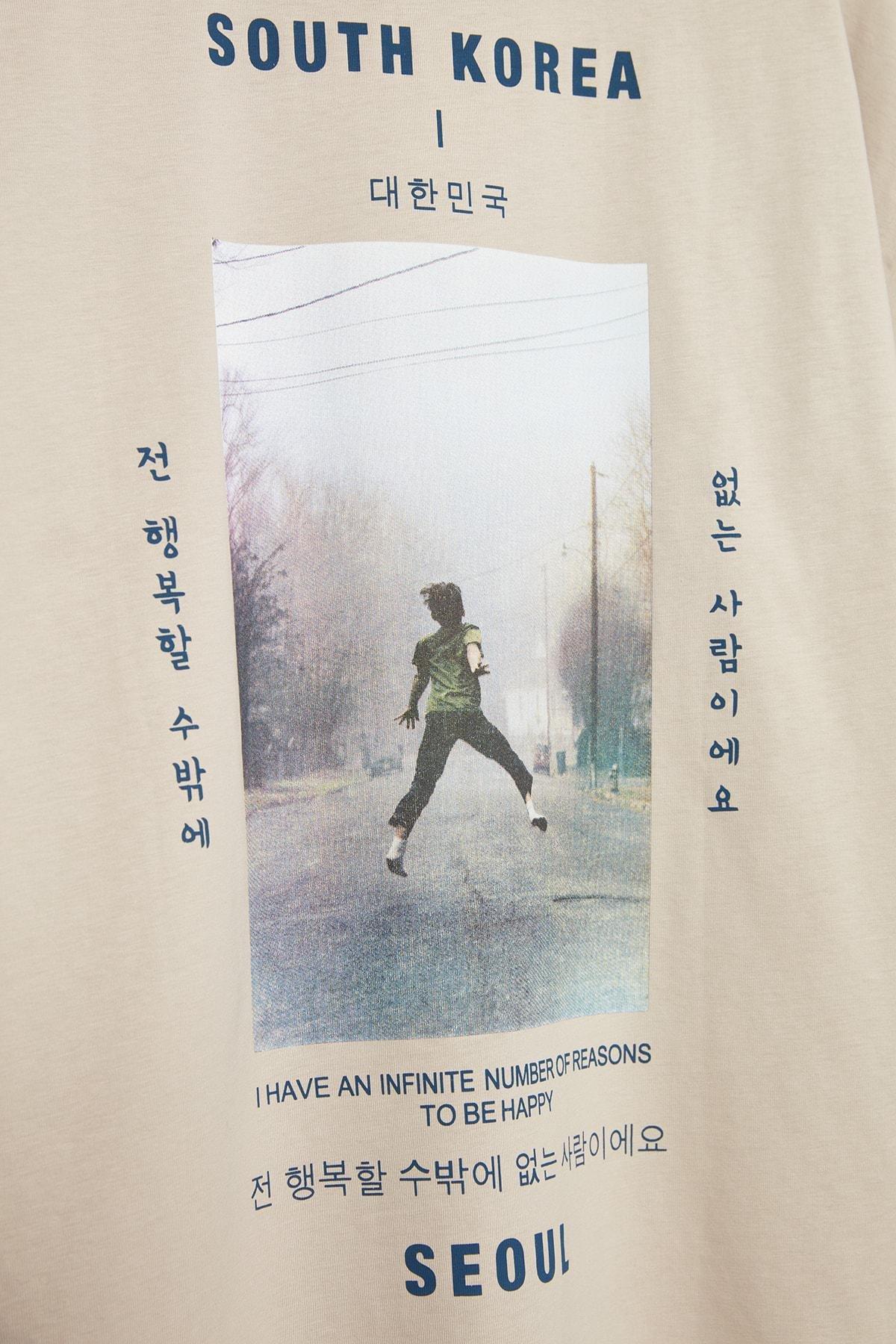 Grey Graphic Oversize T-Shirt, , large image number 2