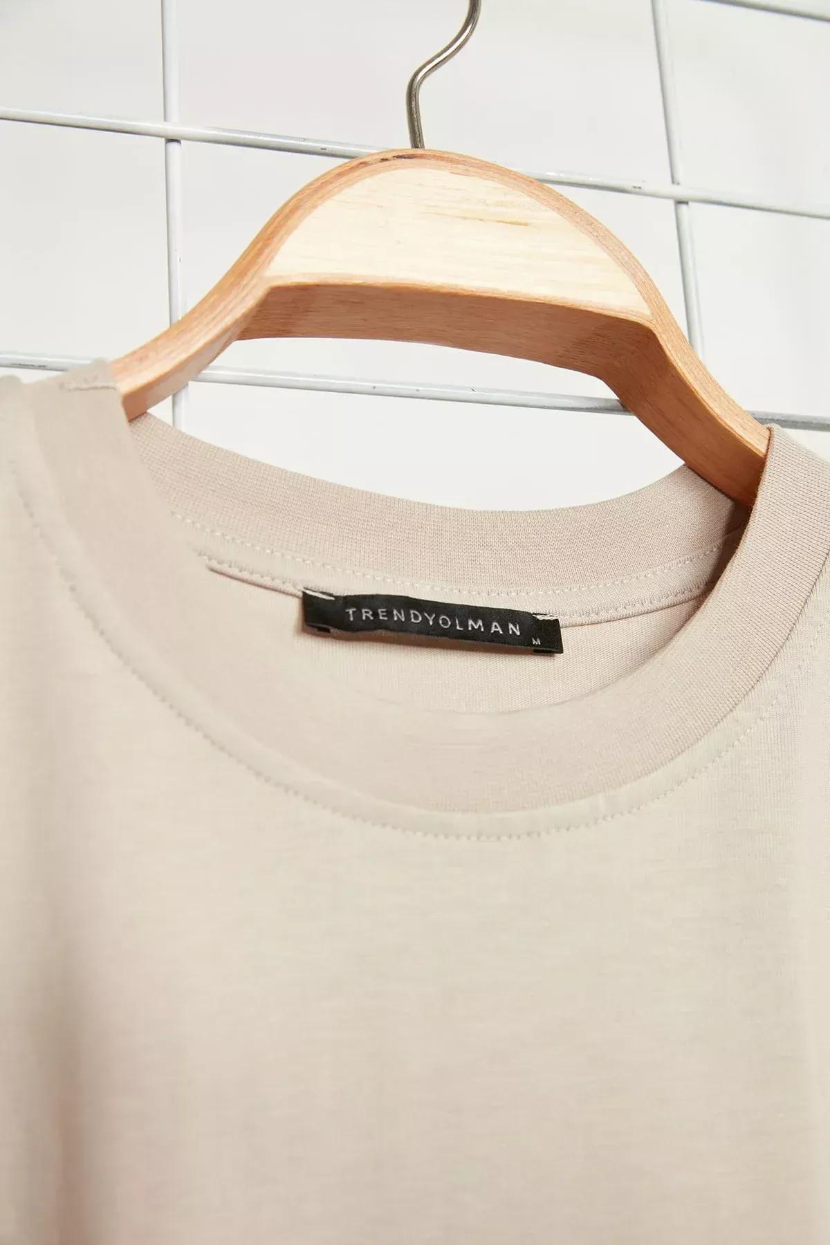 Grey Graphic Oversize T-Shirt, Gray, large image number 8