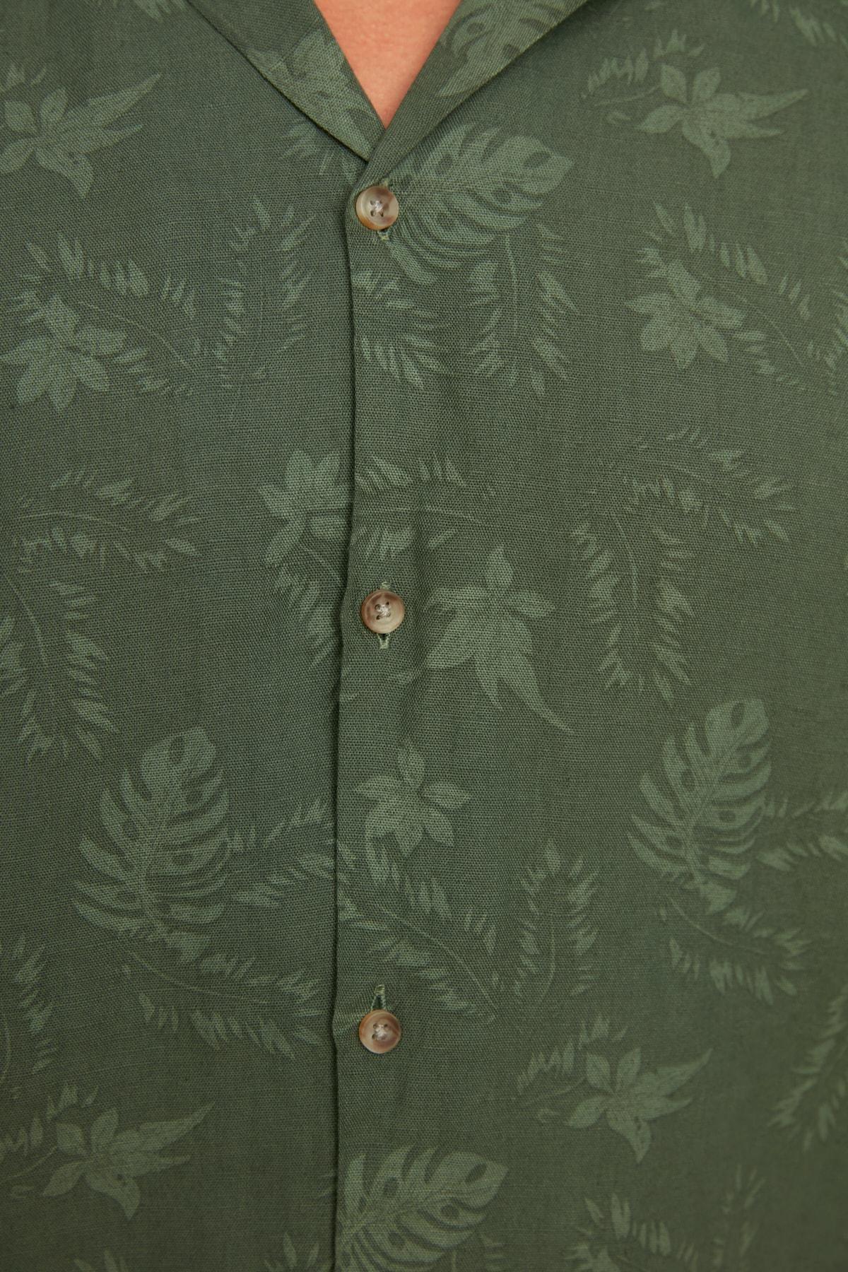 Trendyol - Khaki Tropical Shirt