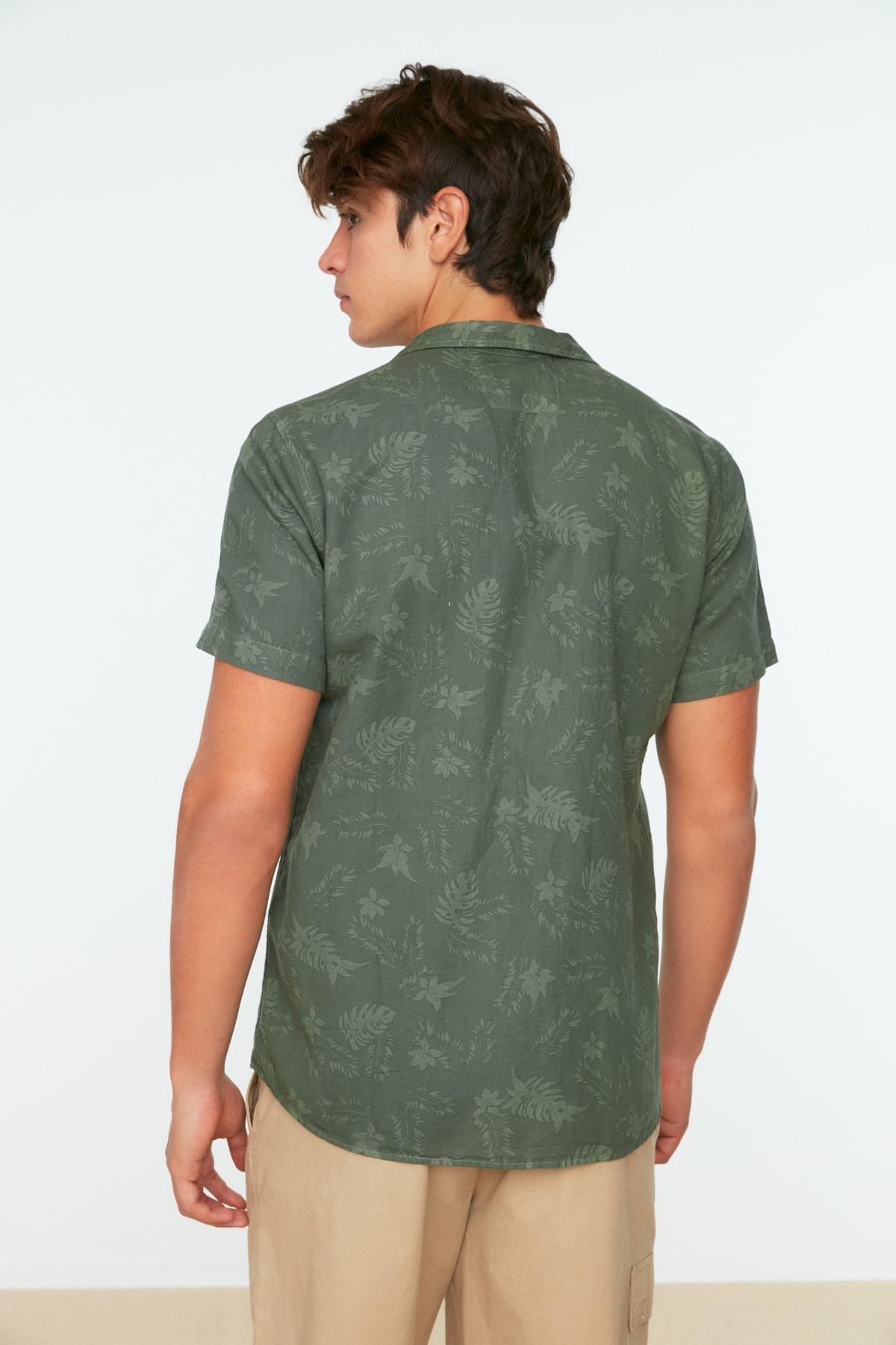 Trendyol - Khaki Tropical Shirt