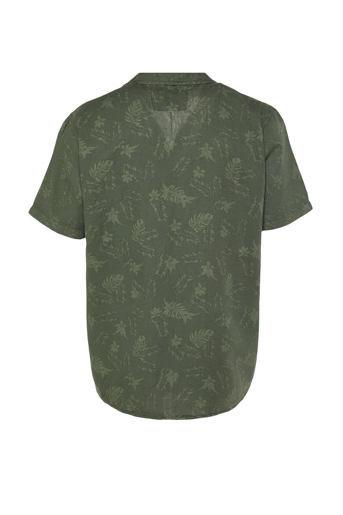 Khaki Tropical Shirt, , large image number 6